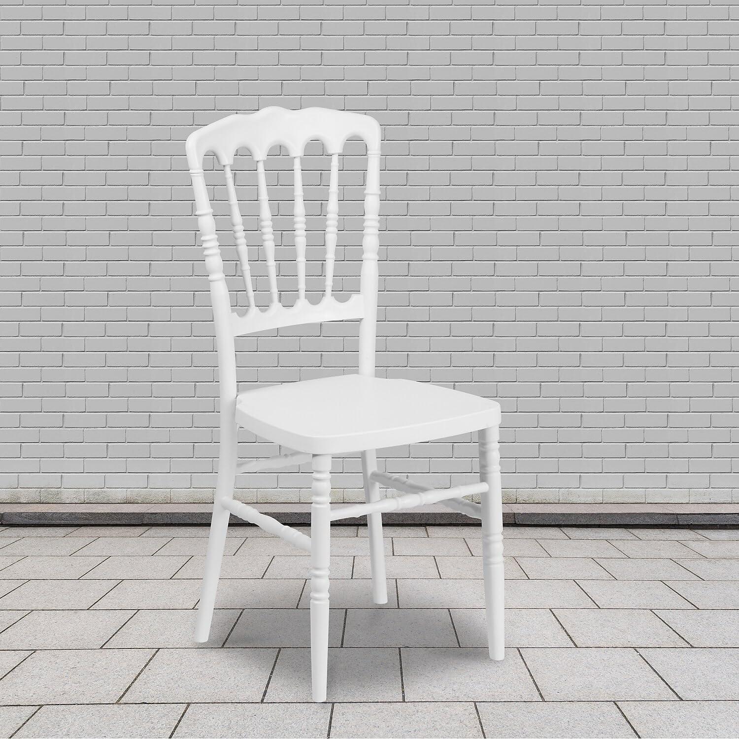 Jemimah Resin Stacking Napoleon Chair (Set of 2)