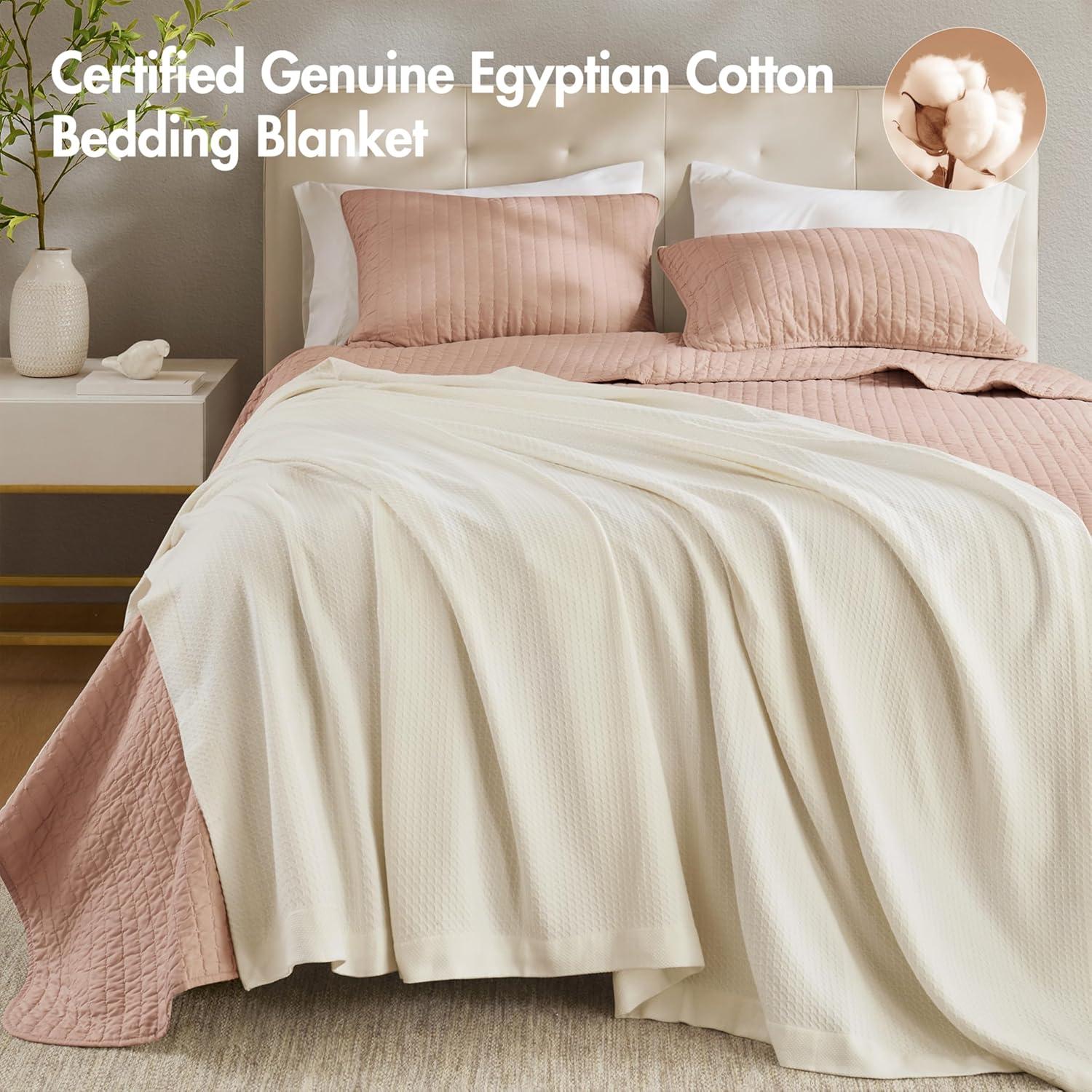 100% Certified Egyptian Cotton Blanket