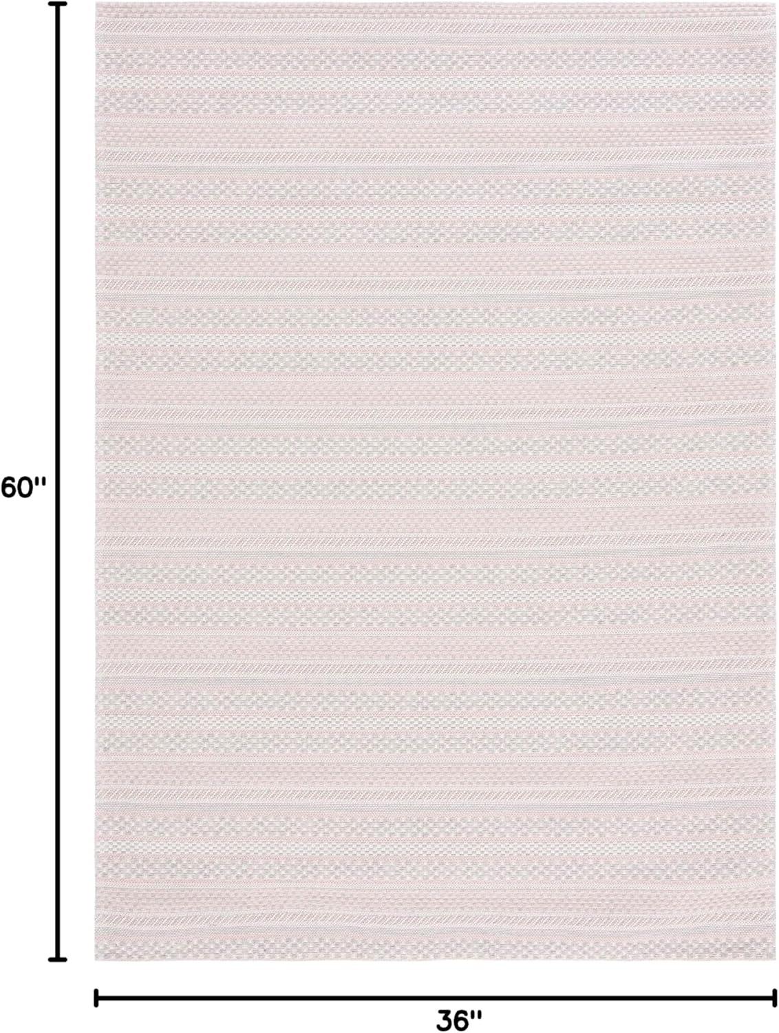 Martha Stewart 412 Cotton Striped Rug