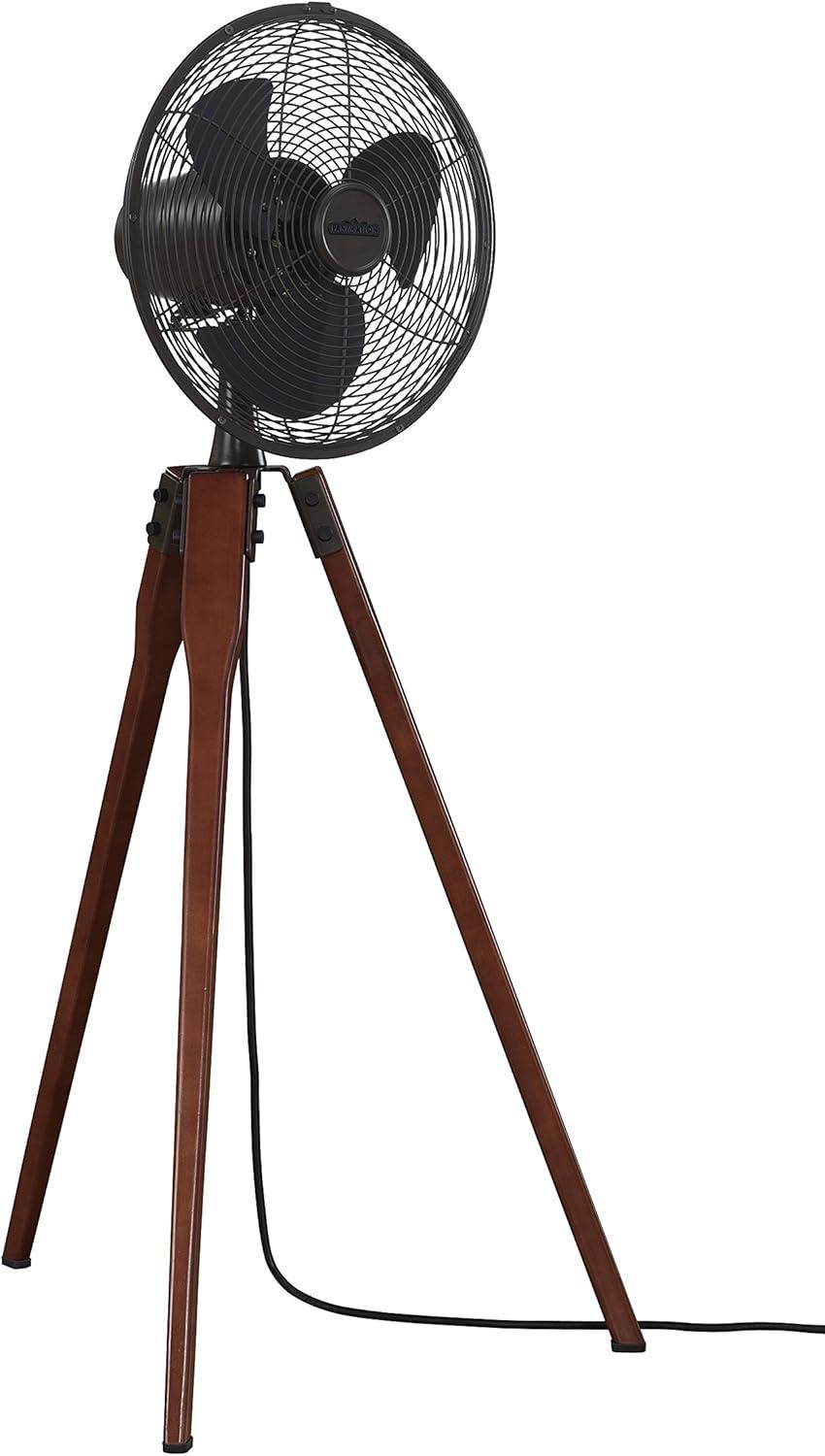 Wood Tripod Floor Fan