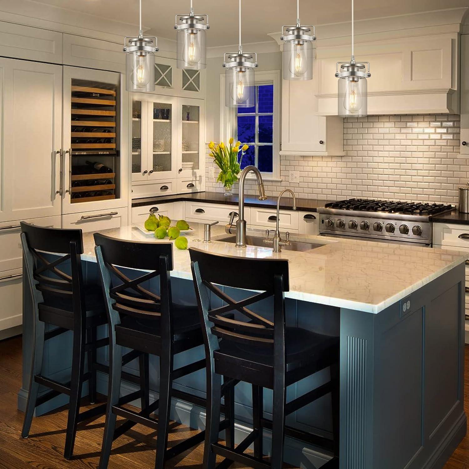 Lizvet 5 - Light Kitchen Island Pendant