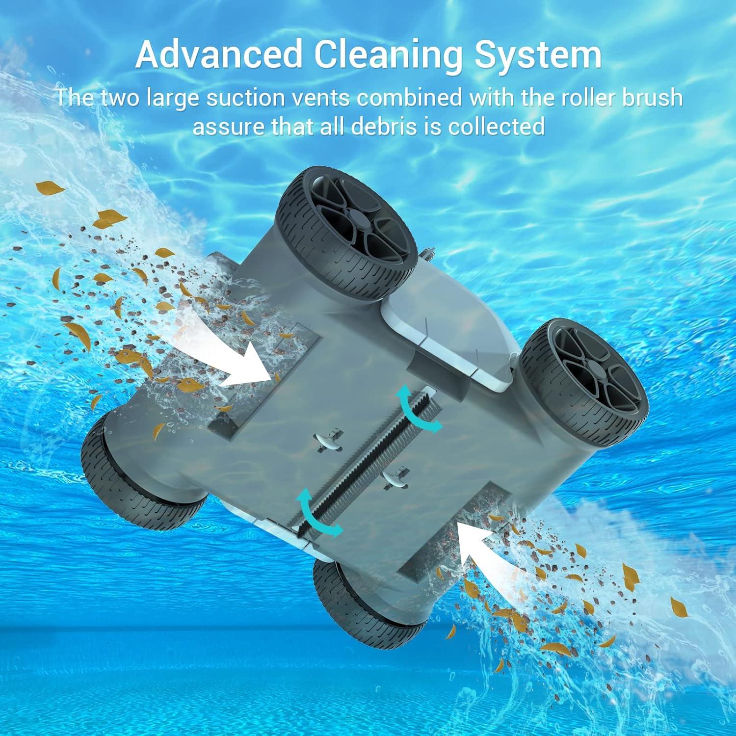 Aiper Cordless Robotic Pool Cleaner with Dual-Drive Motors