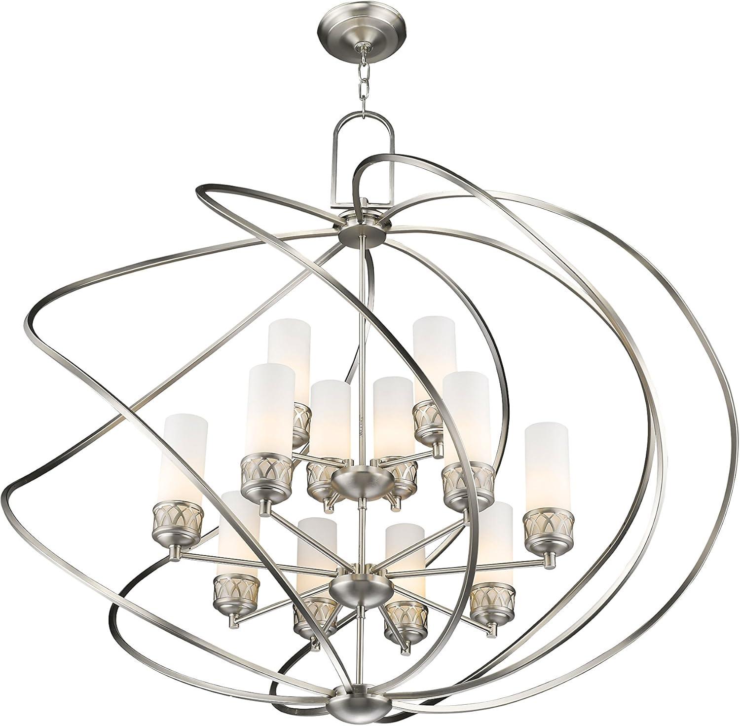 Livex Lighting - Westfield - 12 Light Foyer Chandelier in Contemporary Style -