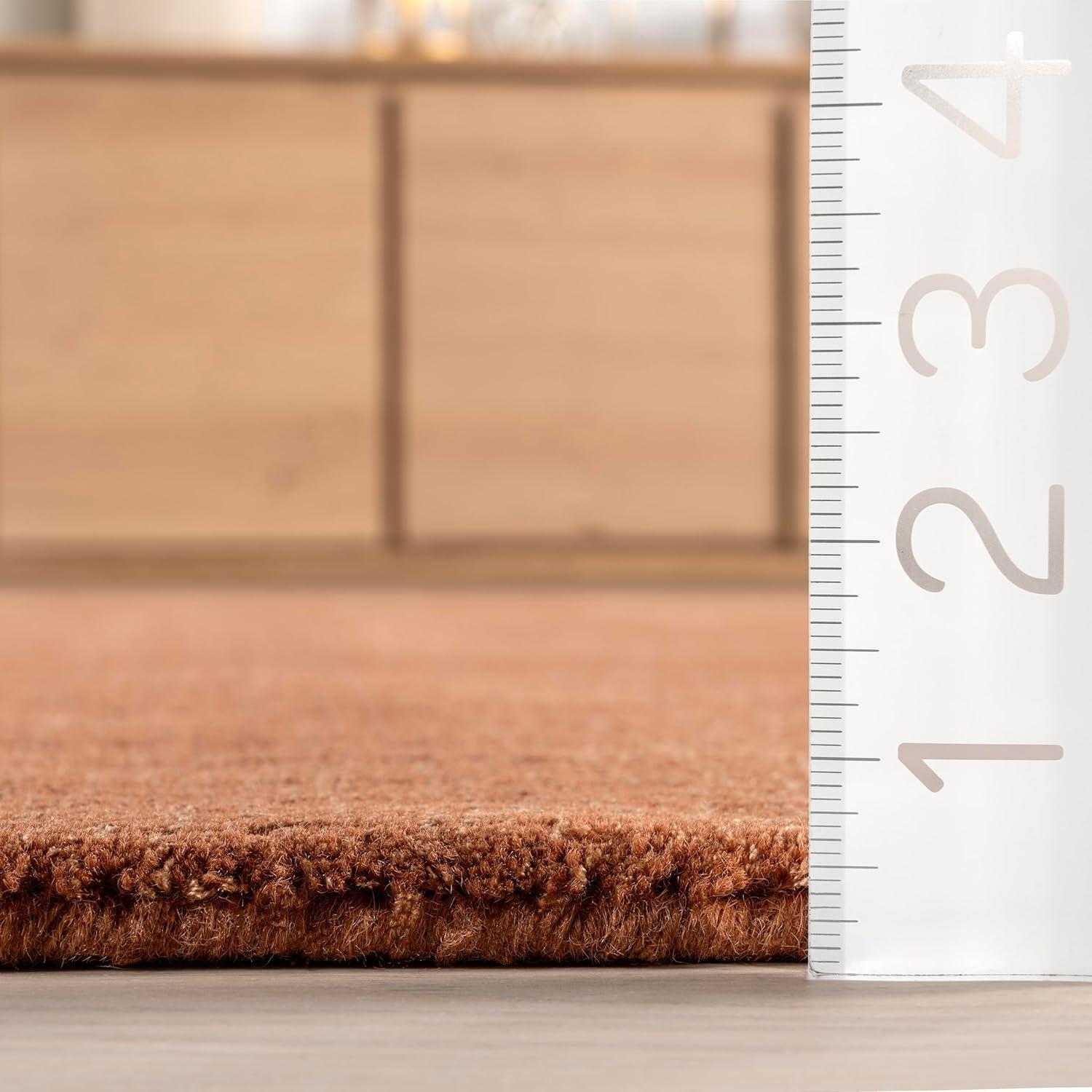 Lahjar Speckled Wool-Blend Area Rug