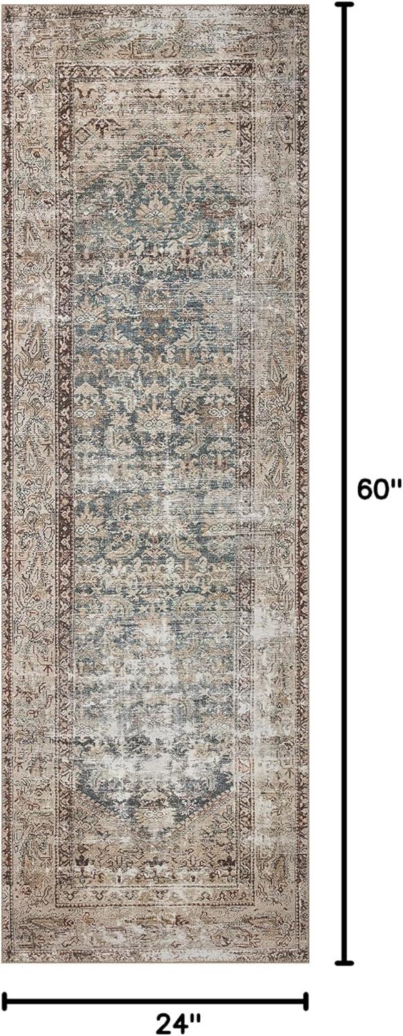 Amber Lewis x Loloi Georgie Teal / Antique Area Rug