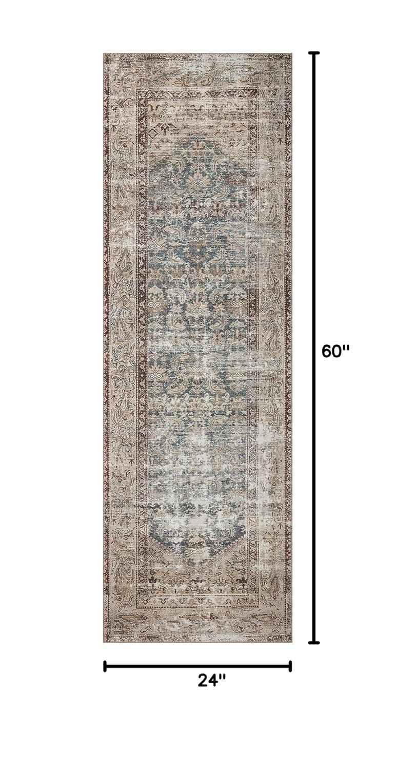 Amber Lewis x Loloi Georgie Teal / Antique Area Rug