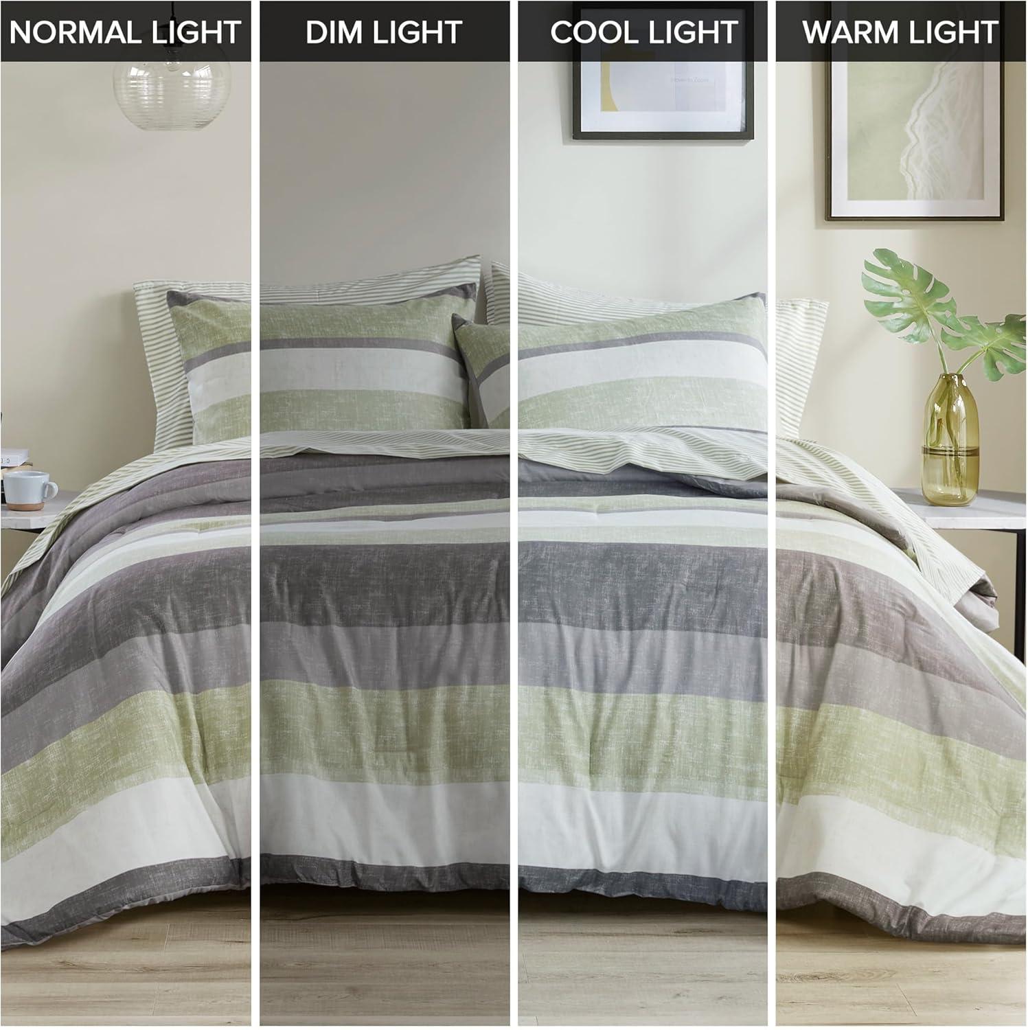 Madison Park Essentials Jaxon Comforter Set with Bed Sheets