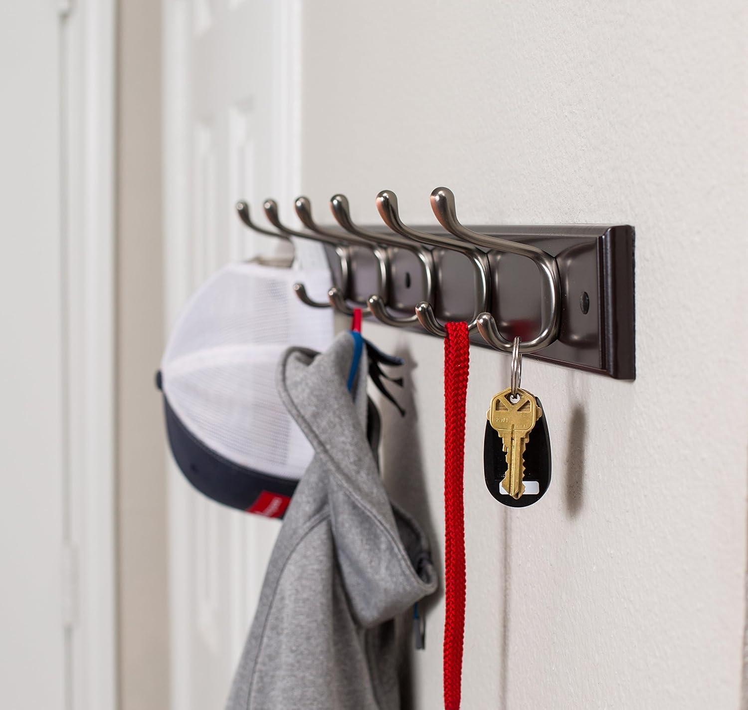 BirdRock Home Wall 6 - Hook Wall Mounted Coat Rack