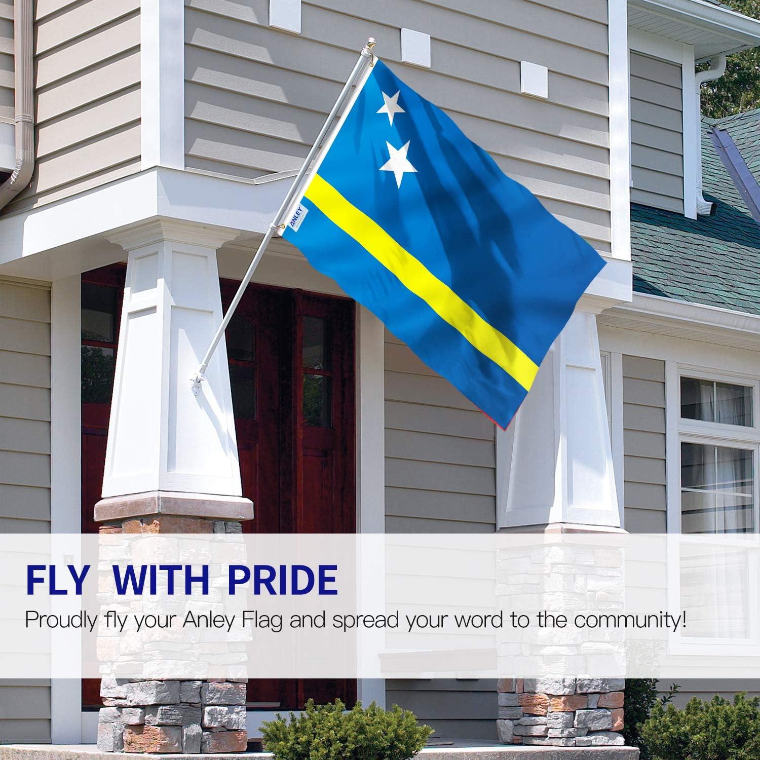 Anley Fly Breeze 3x5 Foot Curaçao Flag - Curaçaoan Flags Polyester