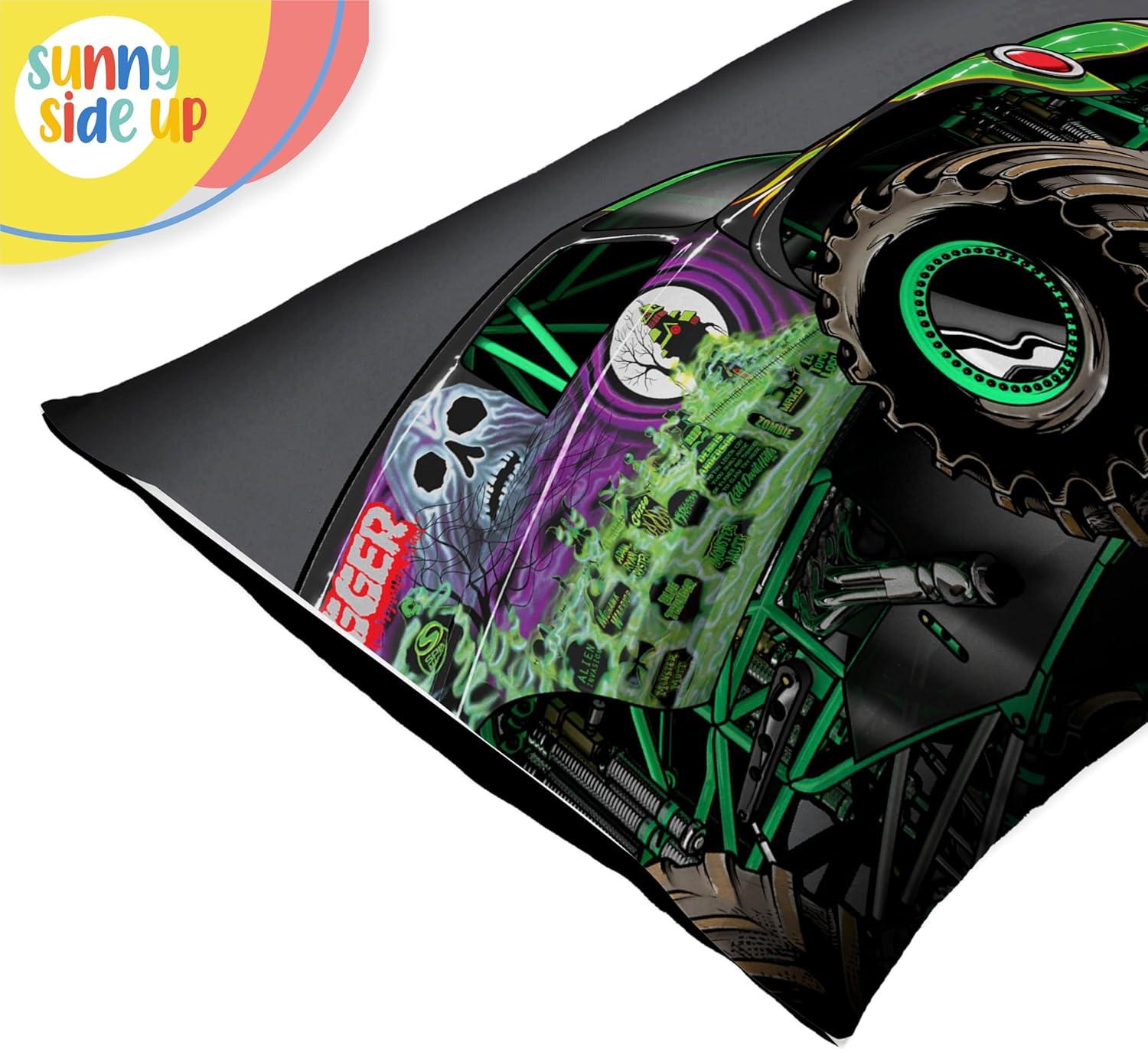 Sunny Side Up Minecraft Mobs & Animals 2 Pack Reversible Pillowcases - Double Sided Pillow Covers, Kids Super Soft Creeper Bedding