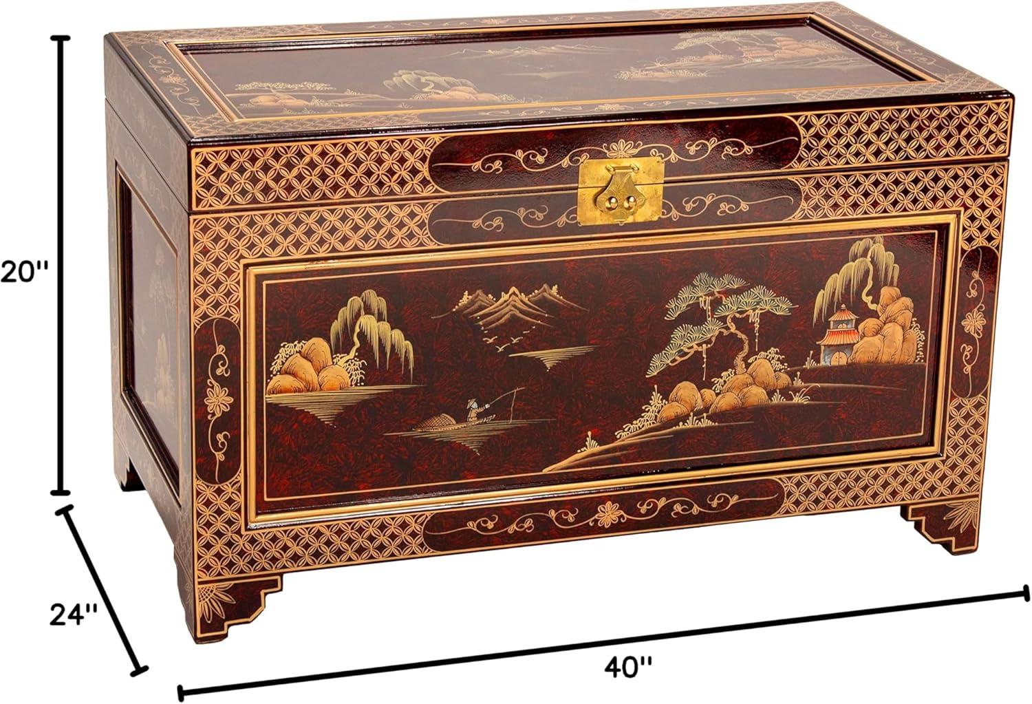 Red Lacquer Trunk - Landscape