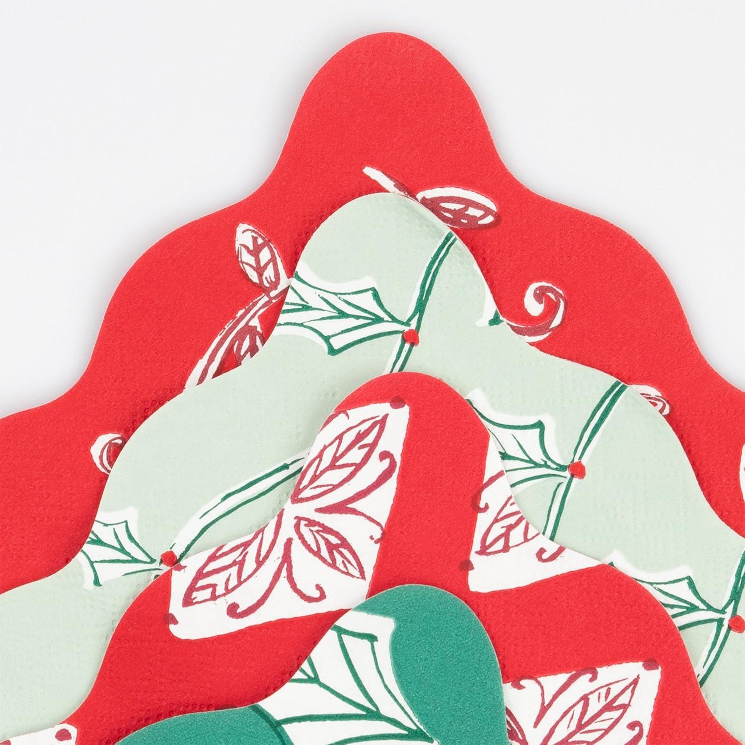 Meri Meri Jolly Christmas Small Napkins (Pack of 16)