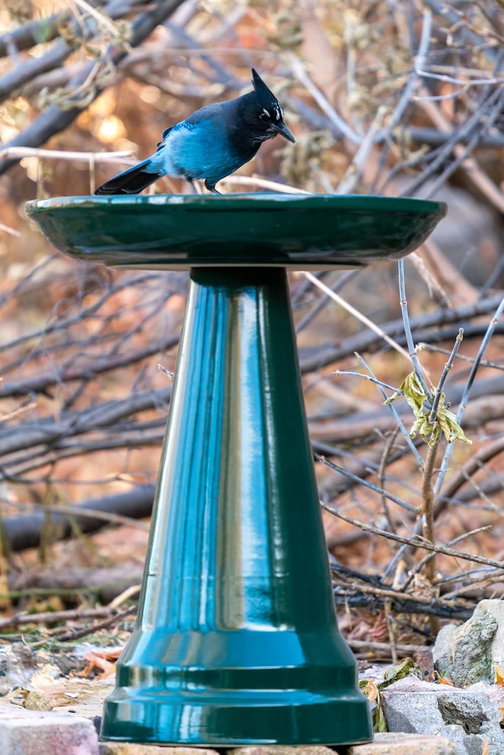 Ohio Stoneware Bird Bath