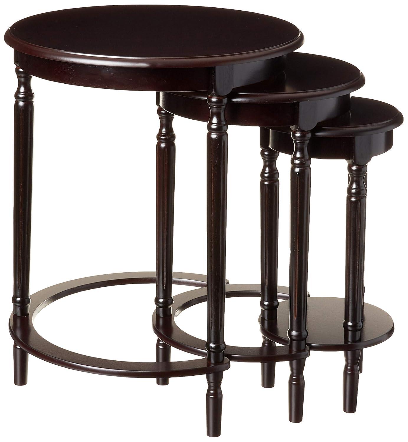 Cherry 3-Piece Nesting End Table