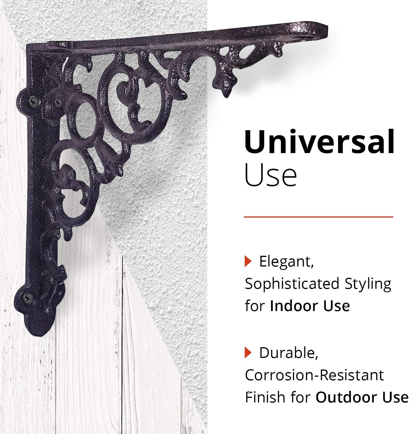 NACH Scroll Shelf Bracket (Set of 4)
