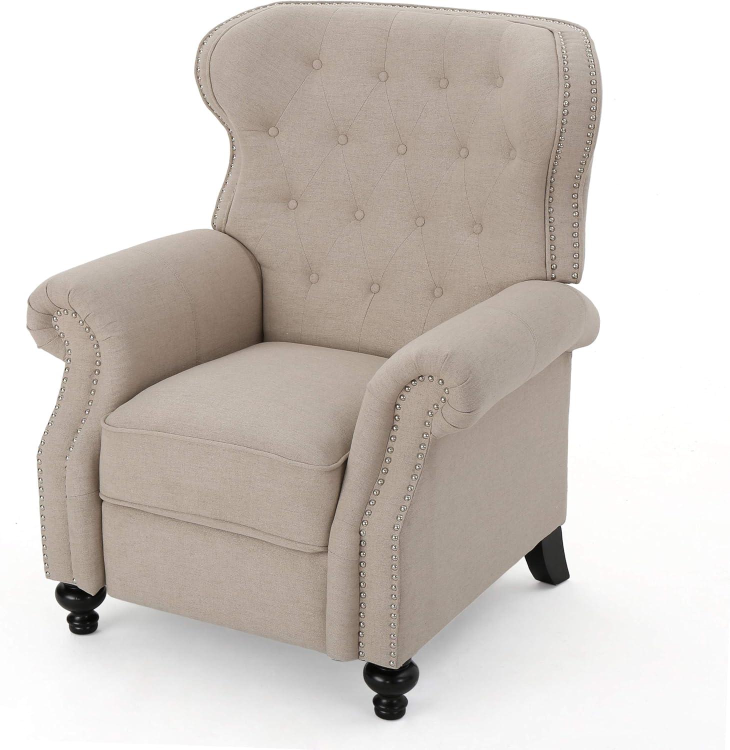 Walder Tufted Recliner - Christopher Knight Home