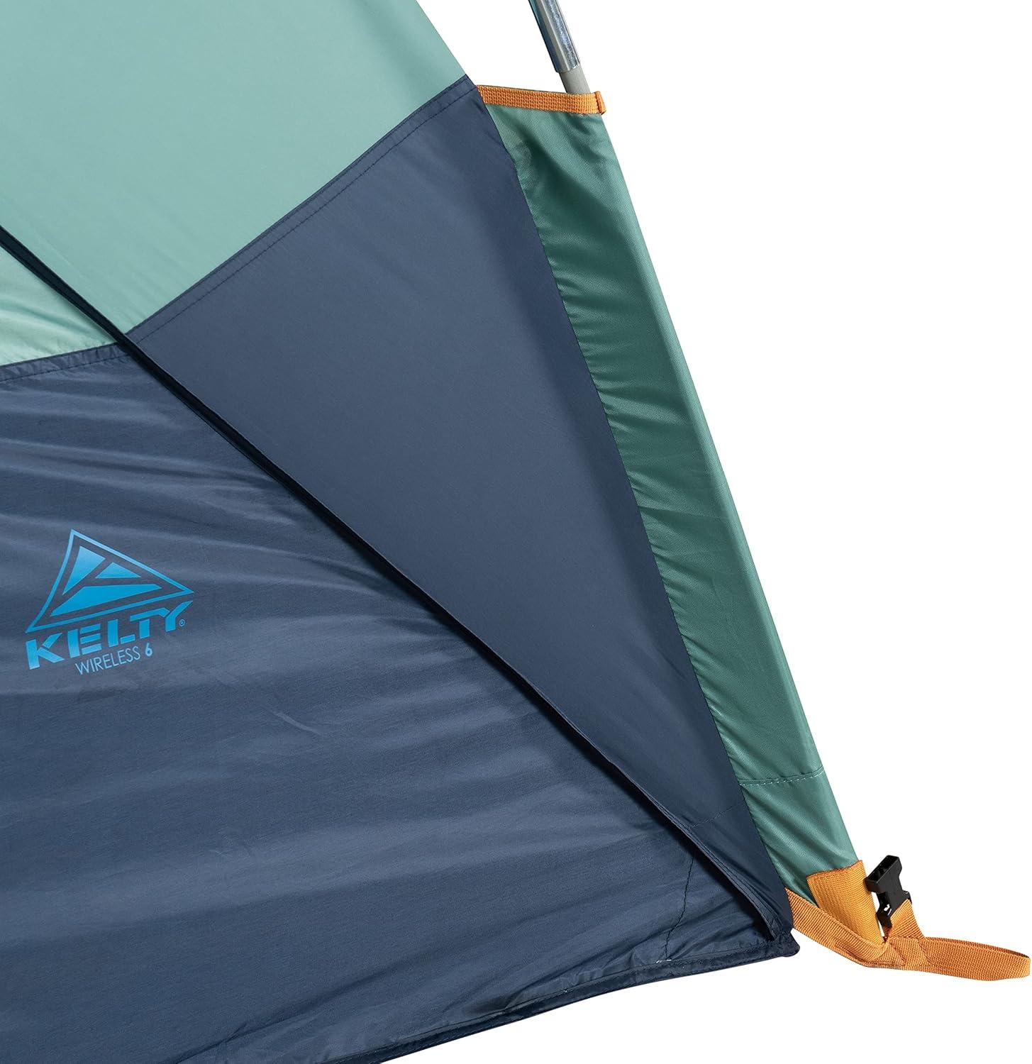 Kelty Wireless 6-Person Dome Tent with Vestibules and Carry Bag