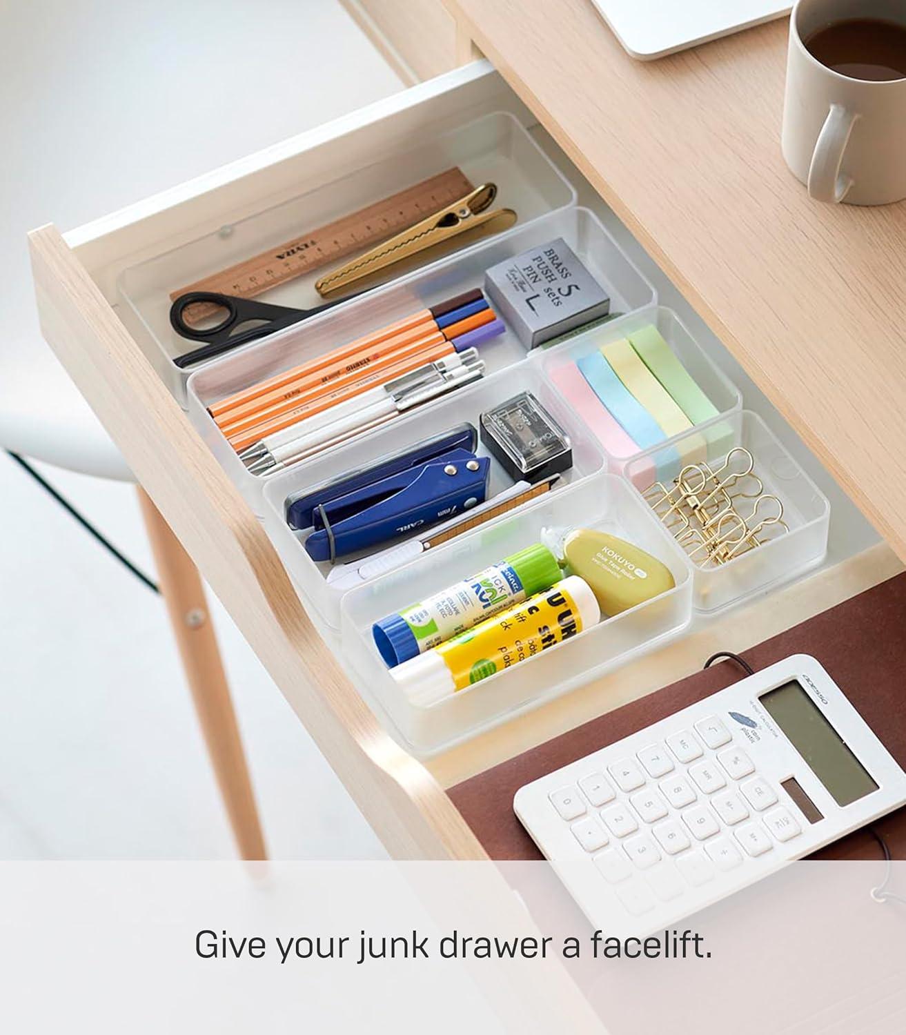 Yamazaki Home Yamazaki Home Stackable Organizers [Set Of 2] - Four Sizes, Small