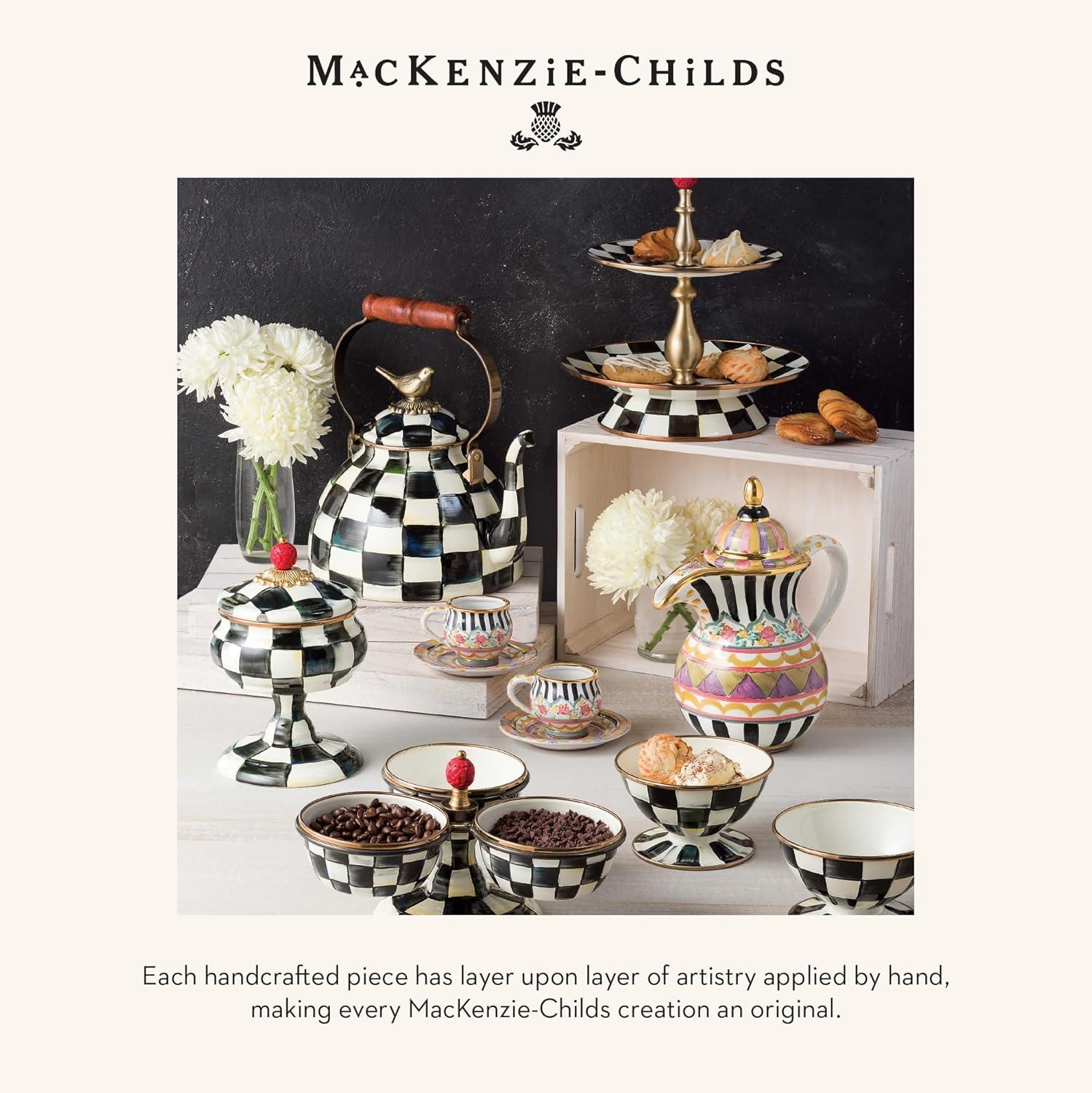 MacKenzie-Childs Enamel Chargers (Set of 4)