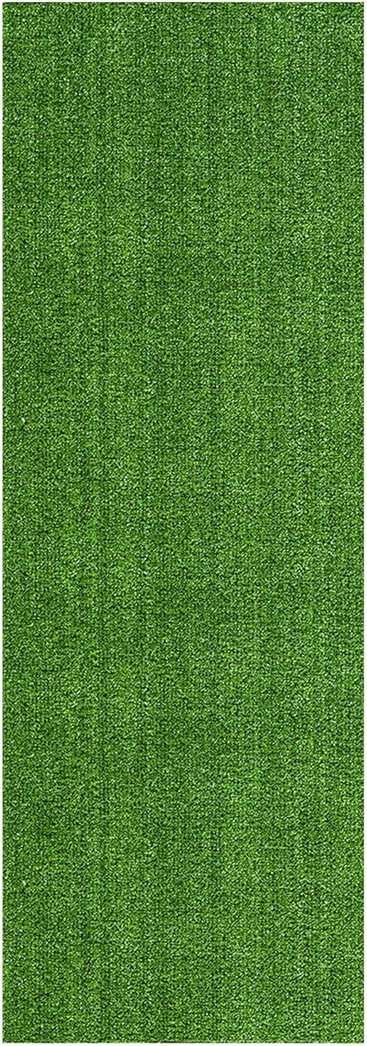 Grass Waterproof Indoor/Outdoor Artificial Grass Turf Rugs and Rolls Customized Size For Balcony, Patios