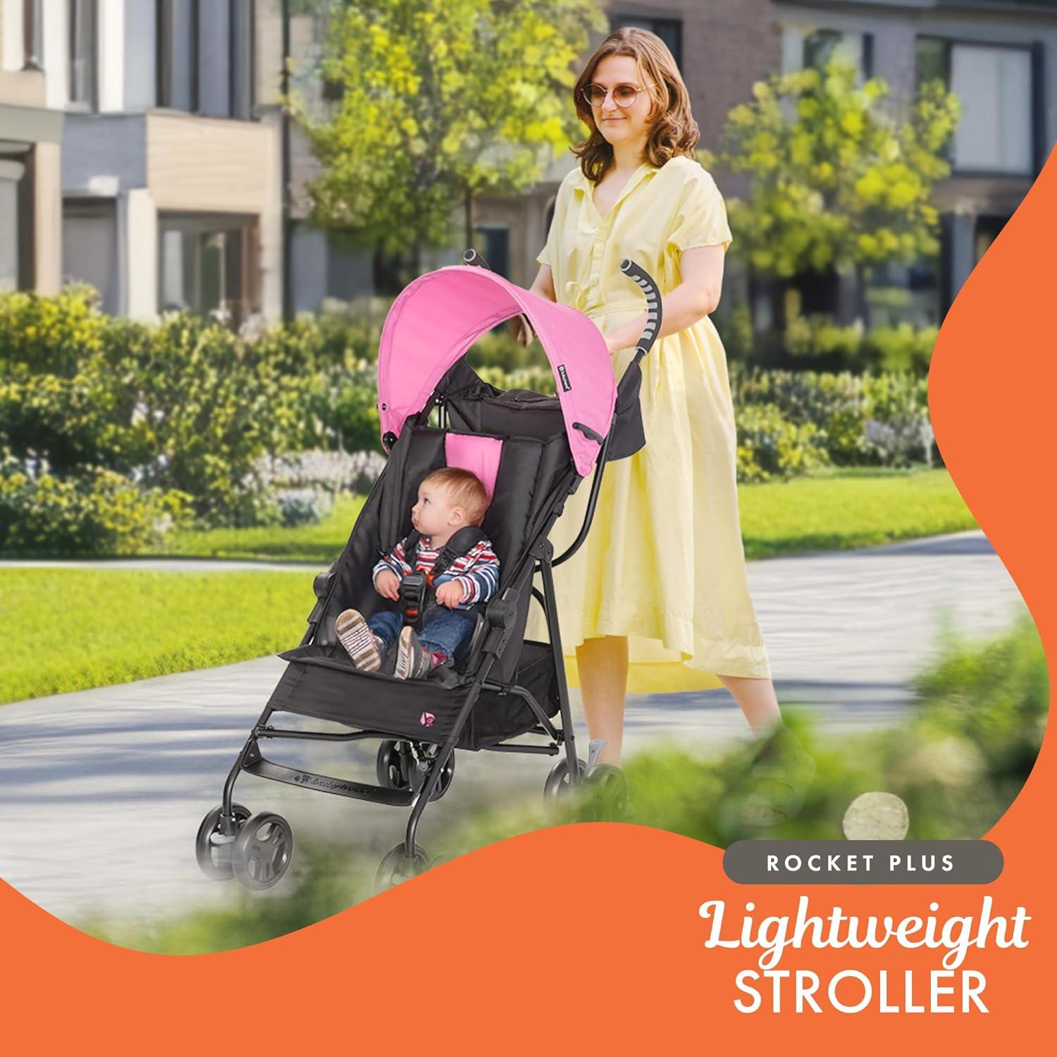 Baby Trend Rocket Plus Stroller - Petal