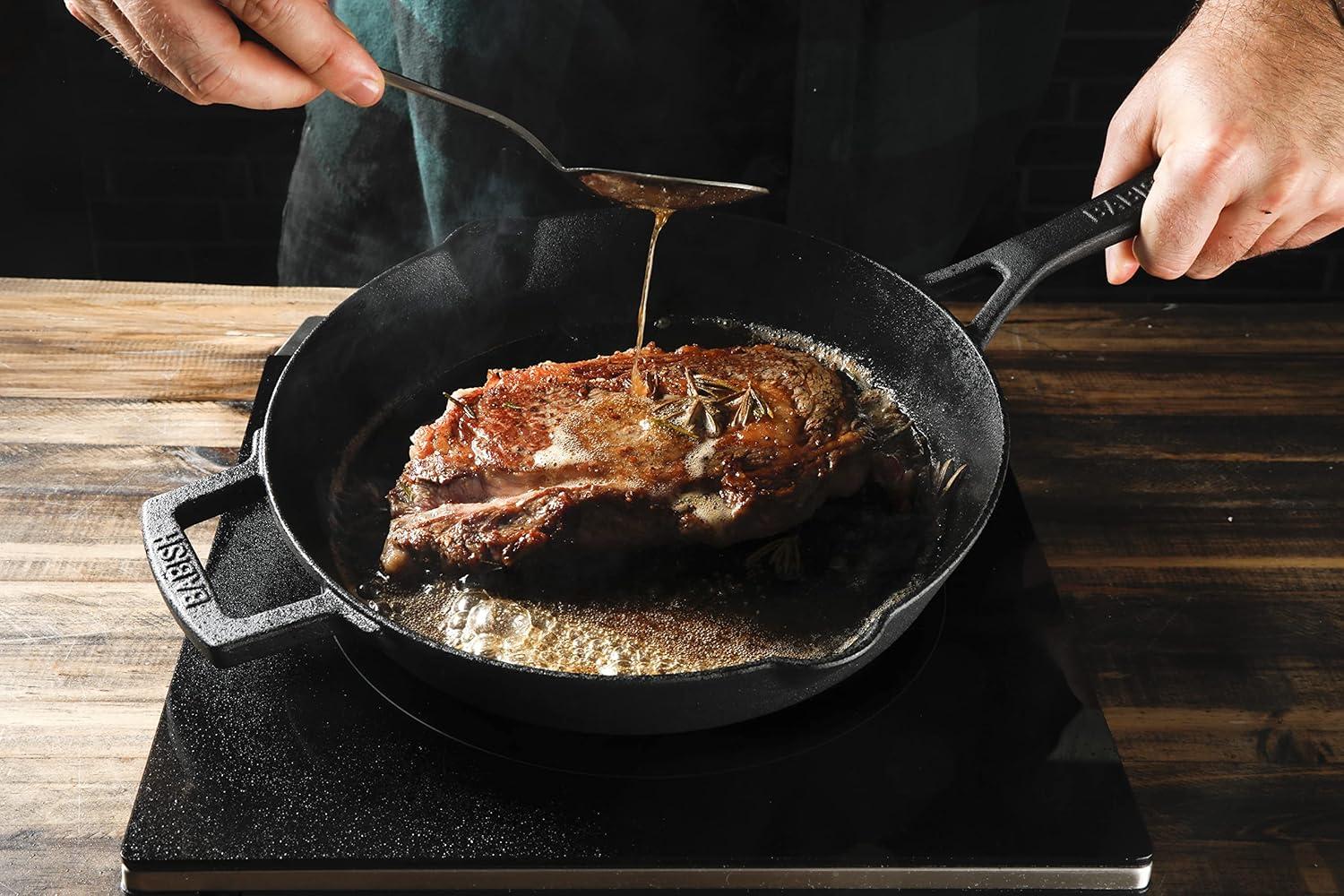 ELEGANT COMFORT ELEGANT COMFORT Enameled Cast Iron Non-Stick Frying Pan