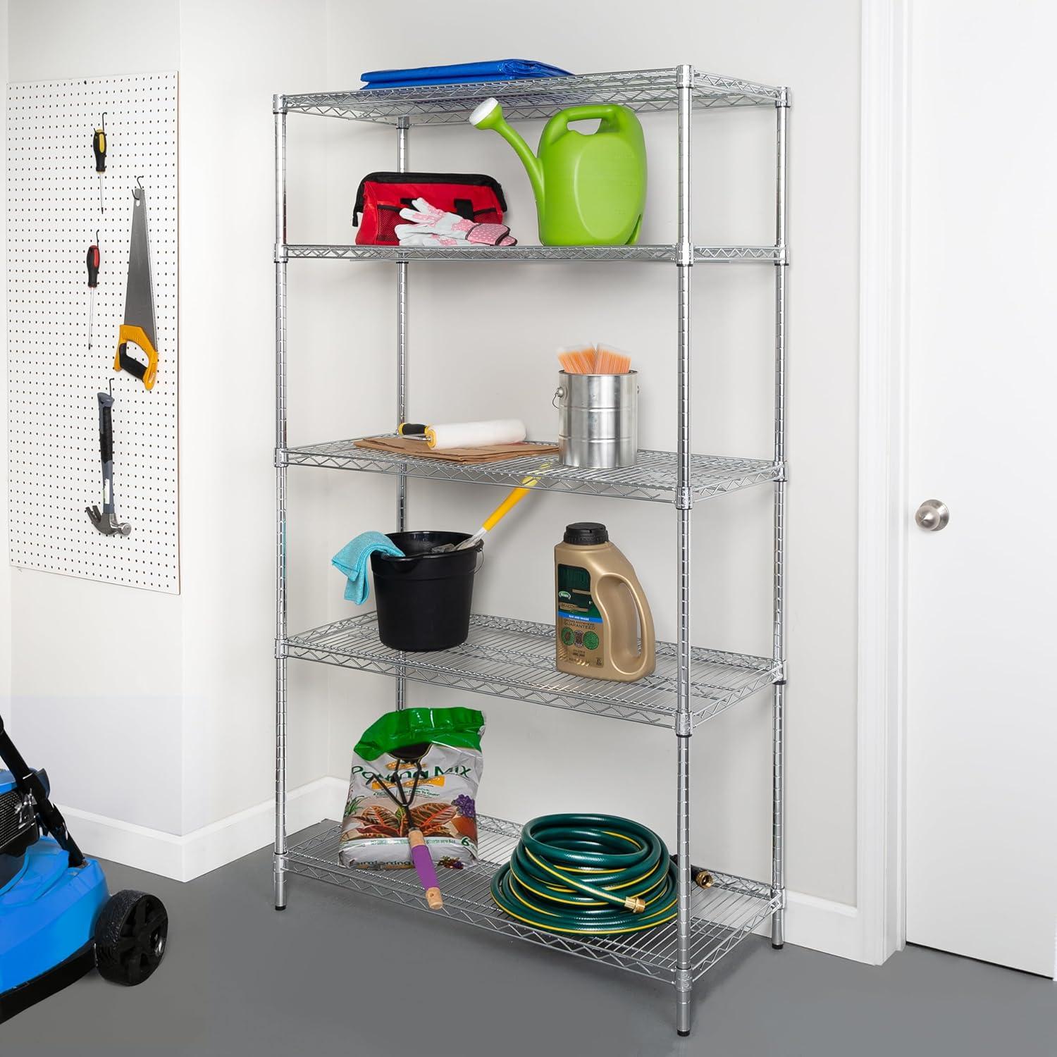 Bremond 42'' W Steel Shelving Unit