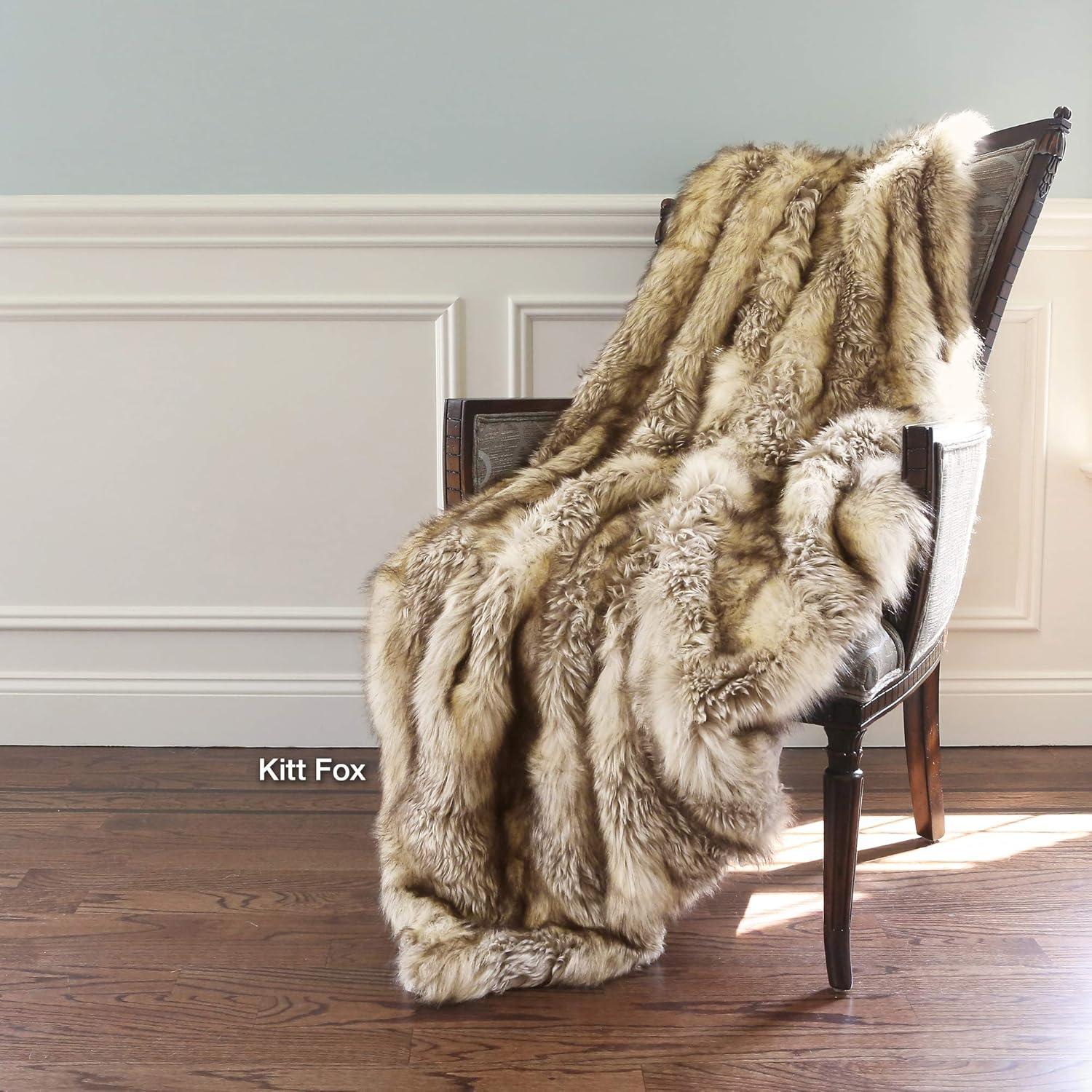 Faux Fur Throw