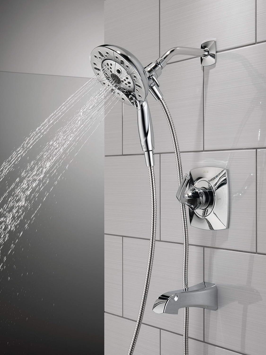 Vesna Single-Function Tub Shower Faucet Set, Shower Trim Kit with In2ition Shower Head and Valve