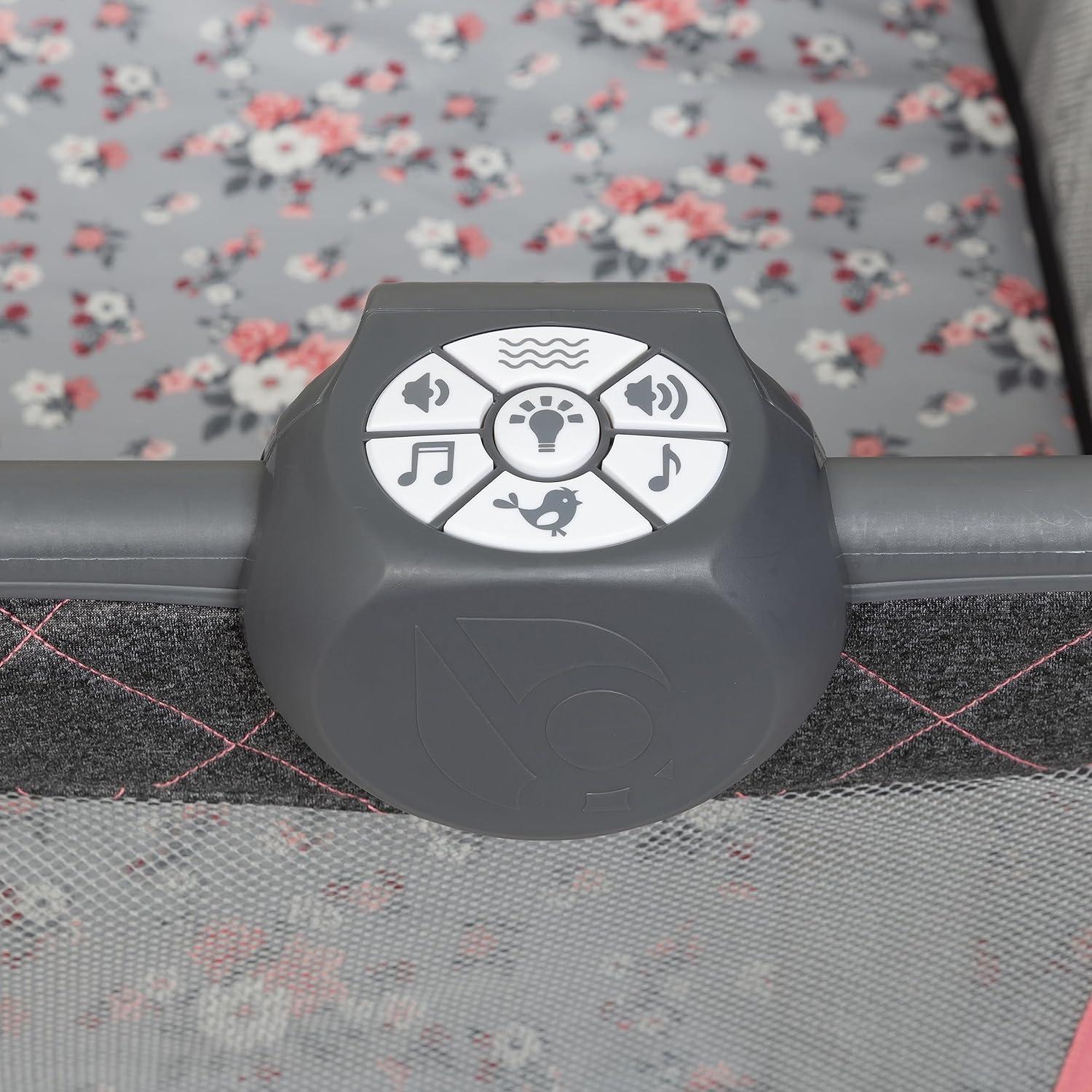 Baby Trend Lil Snooze Deluxe III Nursery Center Playard - Cozy Pink