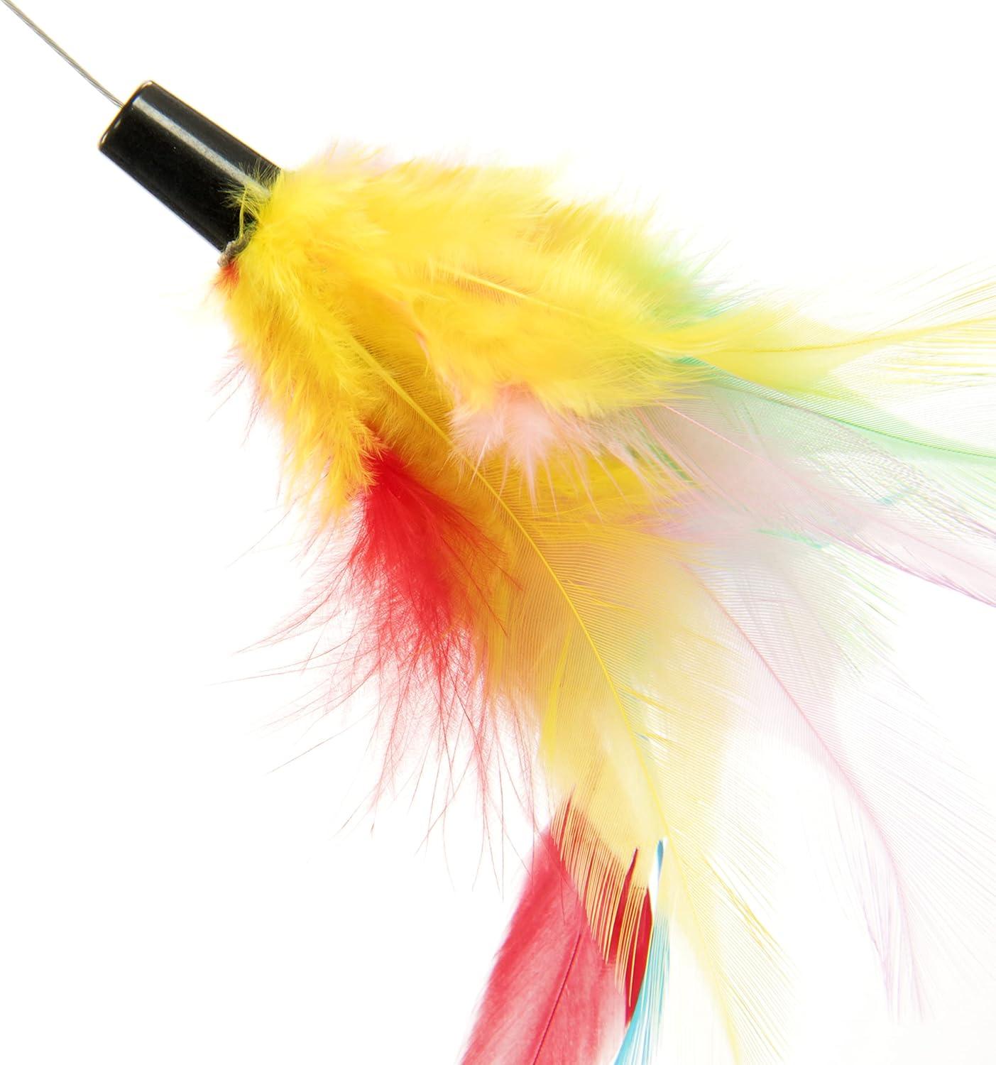 SmartyKat Loco Motion Electronic Motion Teaser Wand Cat Toy, Battery Powered