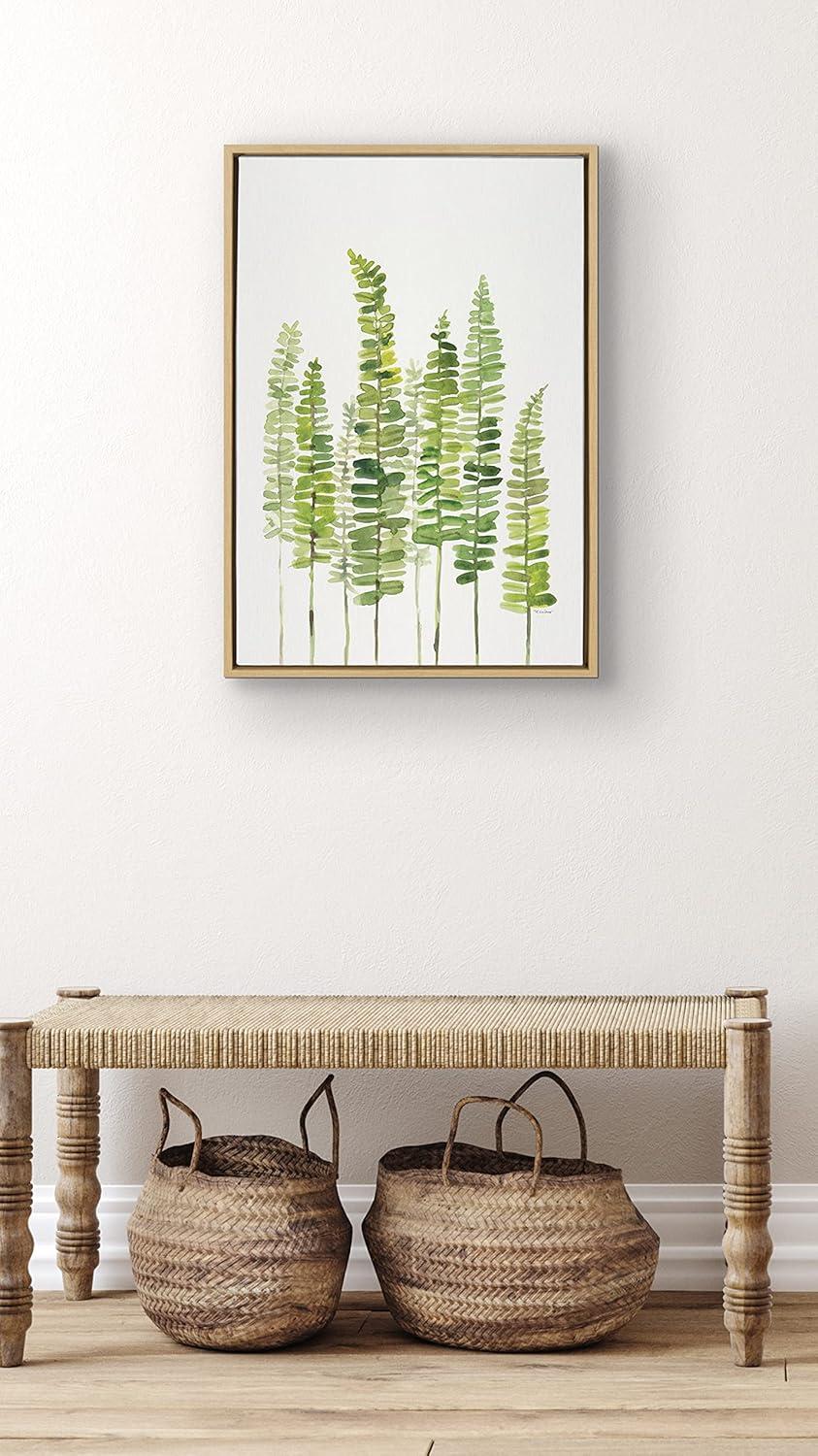 " Sword Ferns " by Patricia Shaw Painting Print