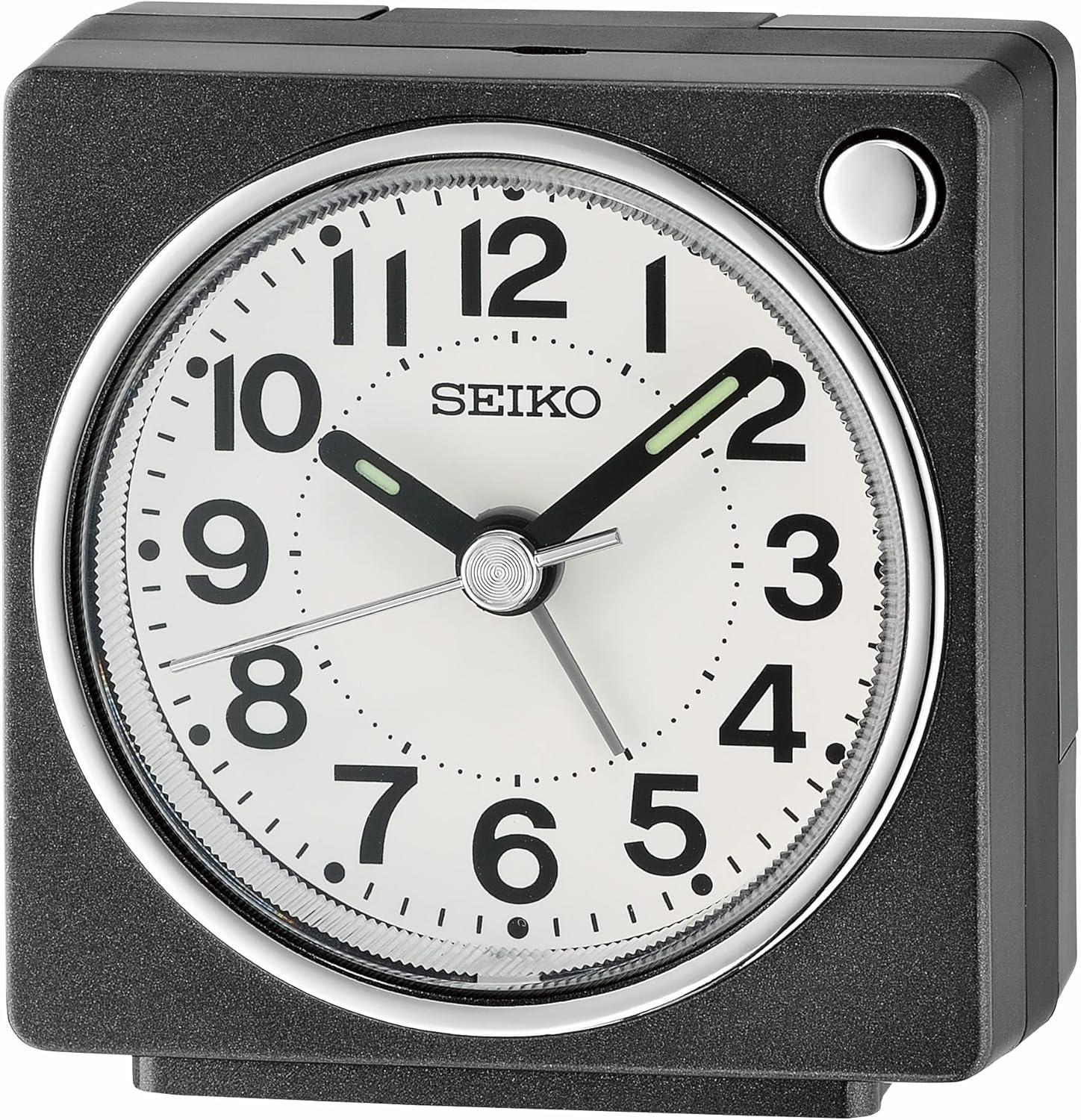 Seiko Fuji Analog Quartz Alarm Tabletop Clock