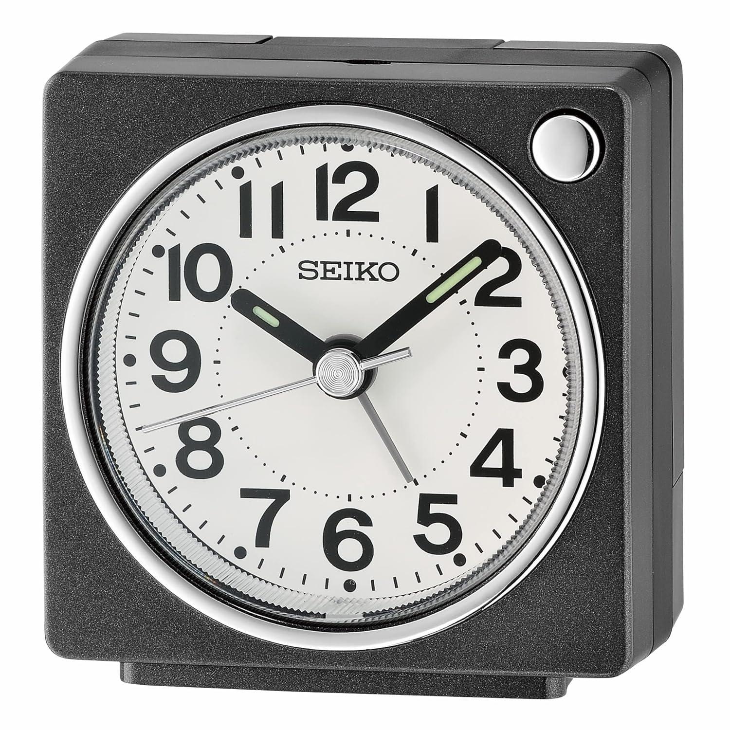 Seiko Fuji Analog Quartz Alarm Tabletop Clock