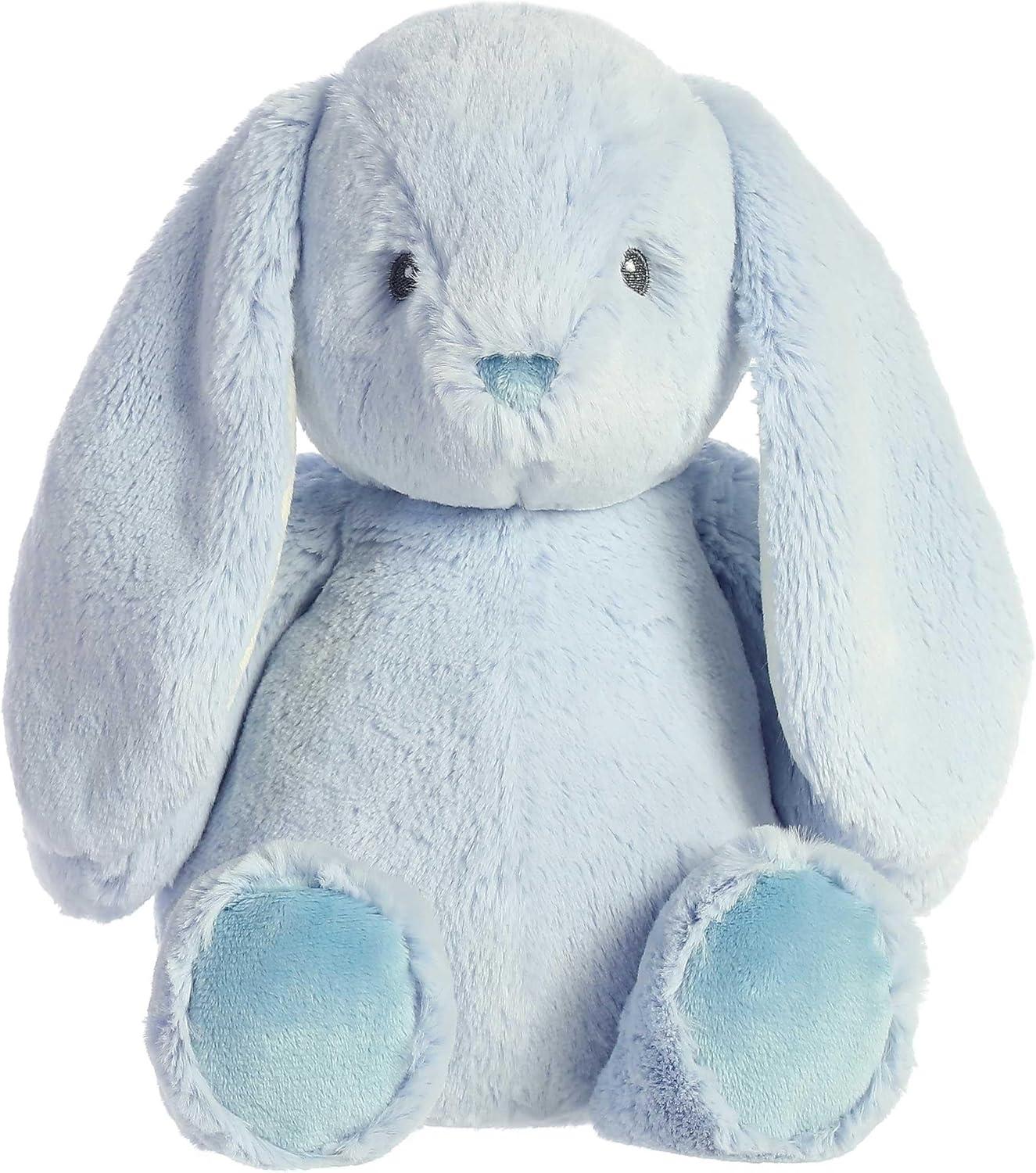 ebba Large Dewey Bunny Playful Baby Stuffed Animal Sky 12.5"