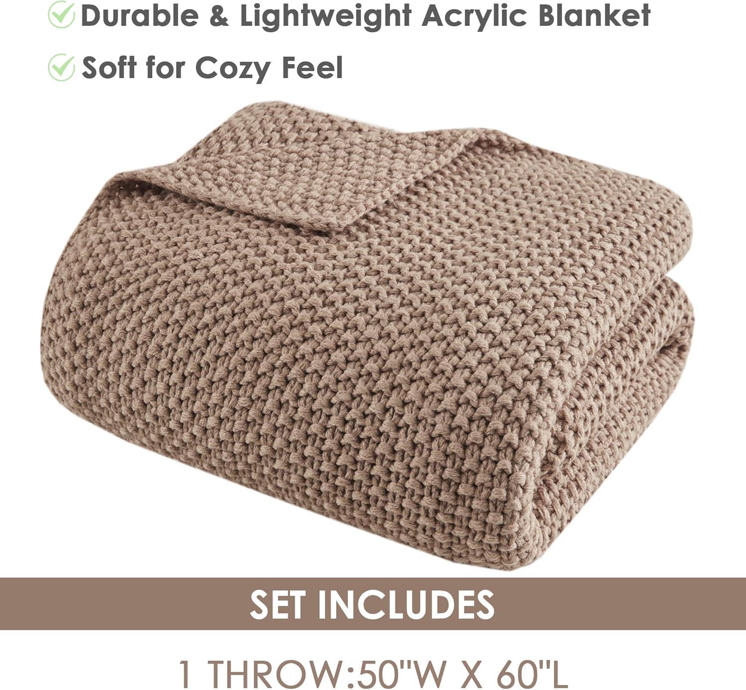 INK+IVY Bree Knit Throw