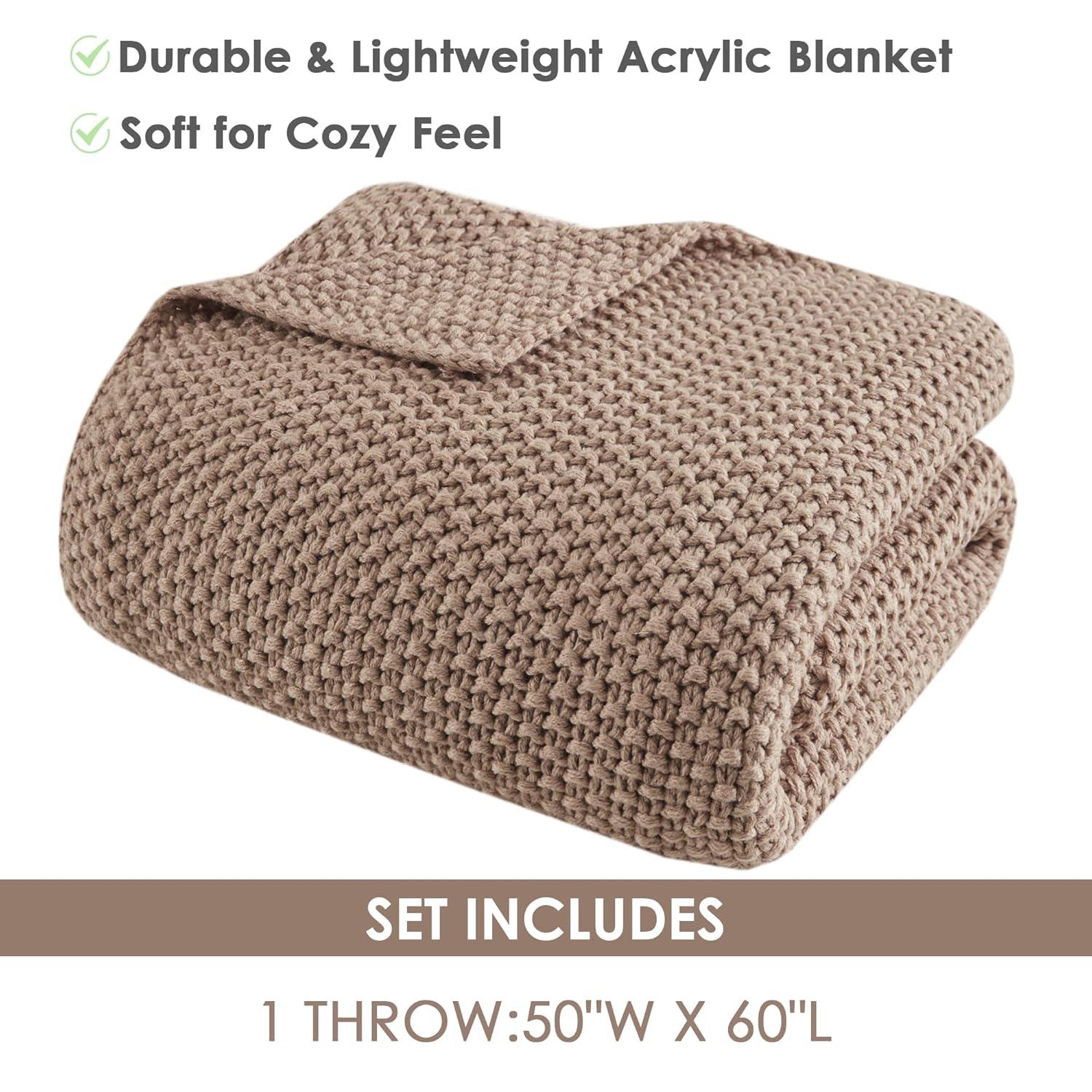 INK+IVY Bree Knit Throw