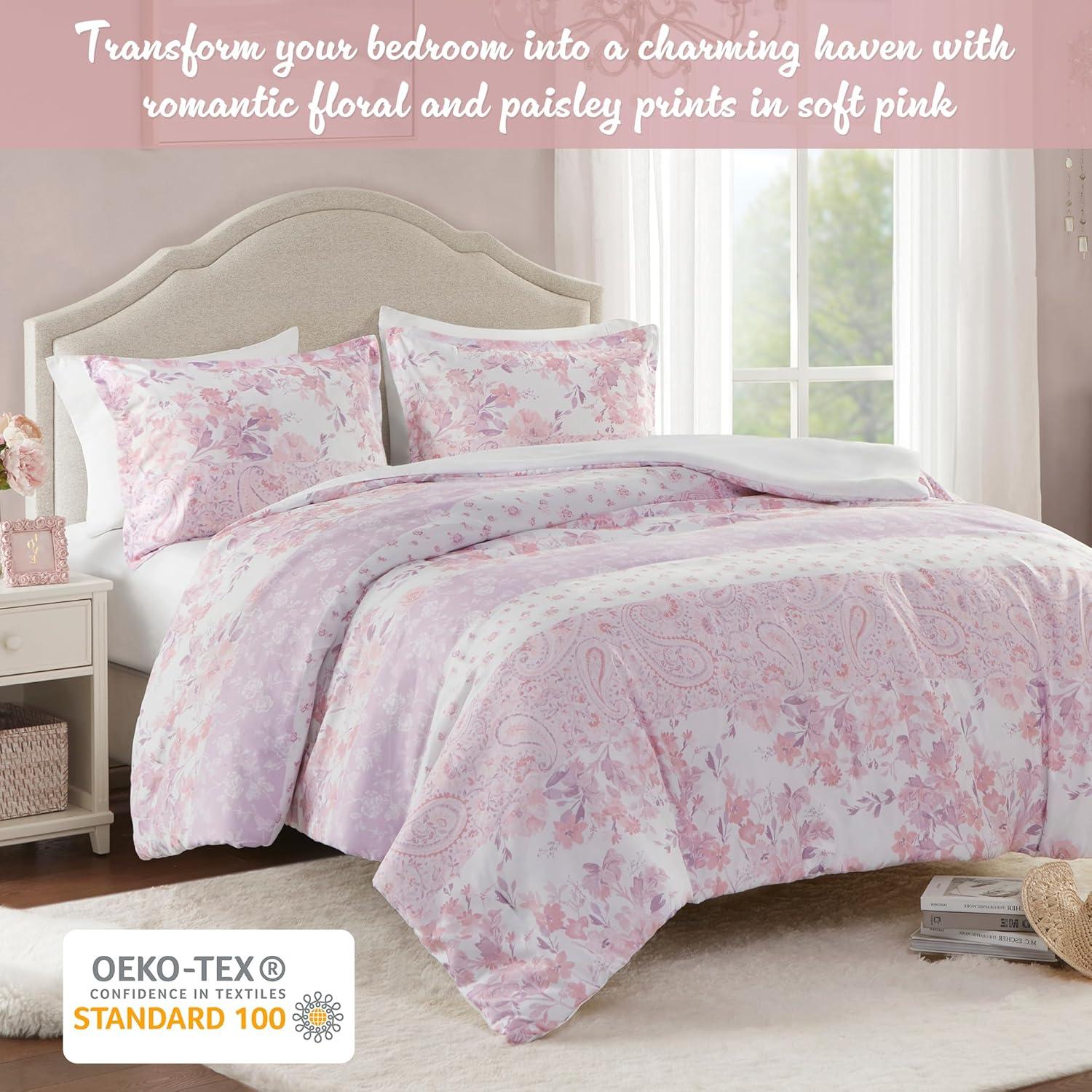 Oliena Floral Paisley Duvet Cover Set