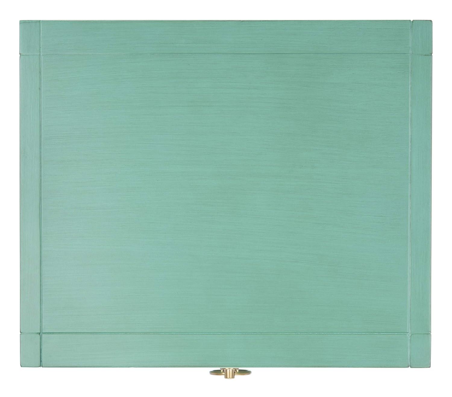 Odilia 1 Drawer Nightstand - Turquoise - Safavieh.