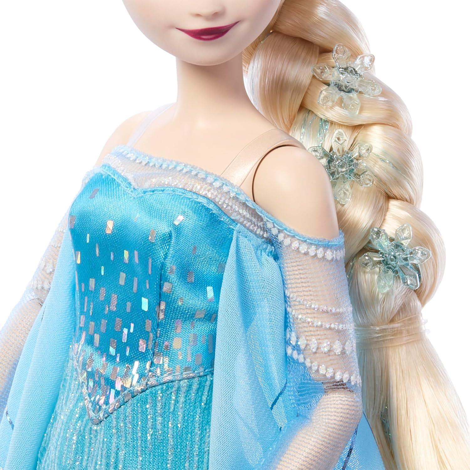 Disney Toys, Disney 100 Frozen Anna and Elsa Collector Dolls, Gifts for Kids and Collectors