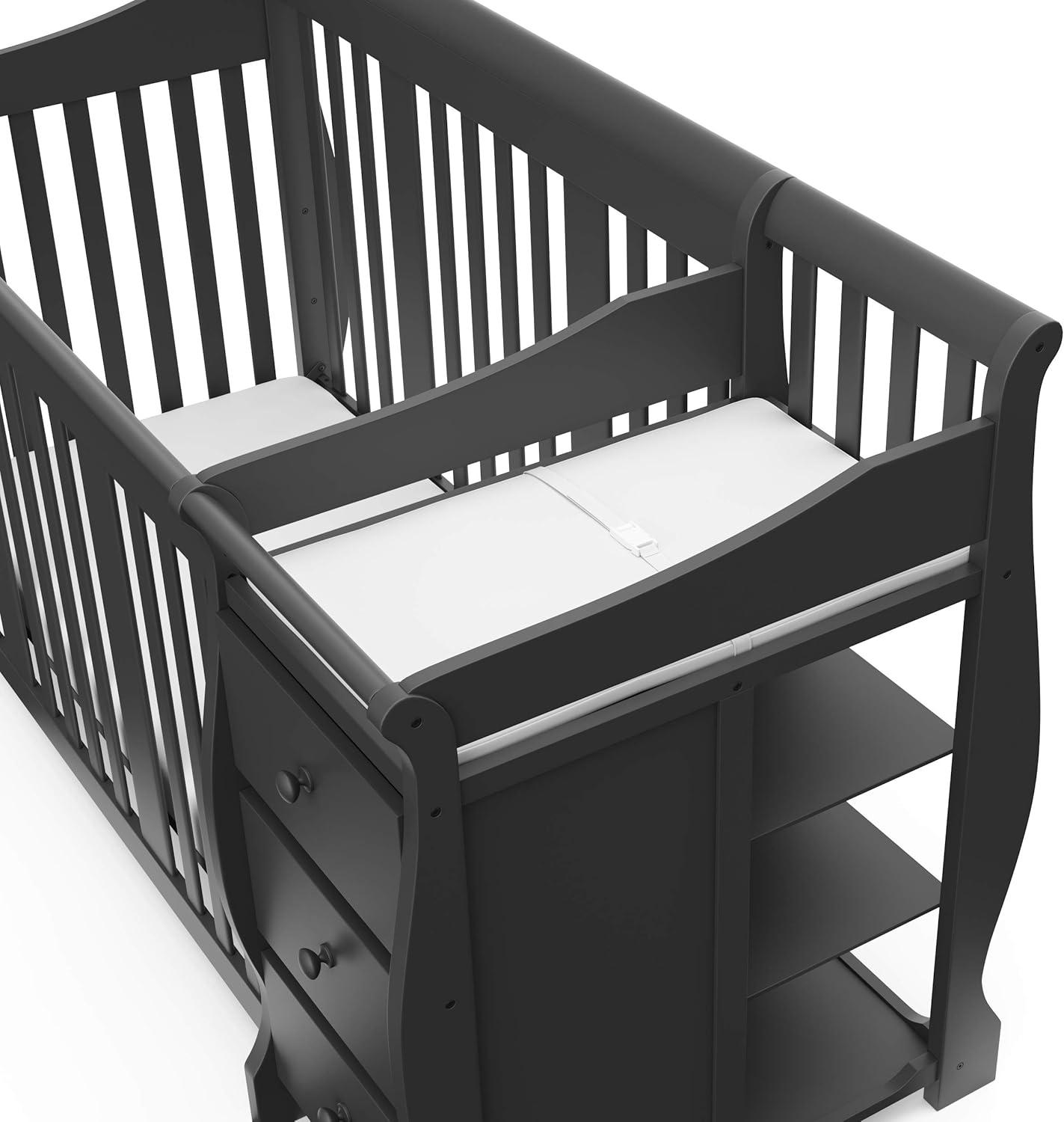 Storkcraft Portofino 5-in-1 Convertible Crib and Changer