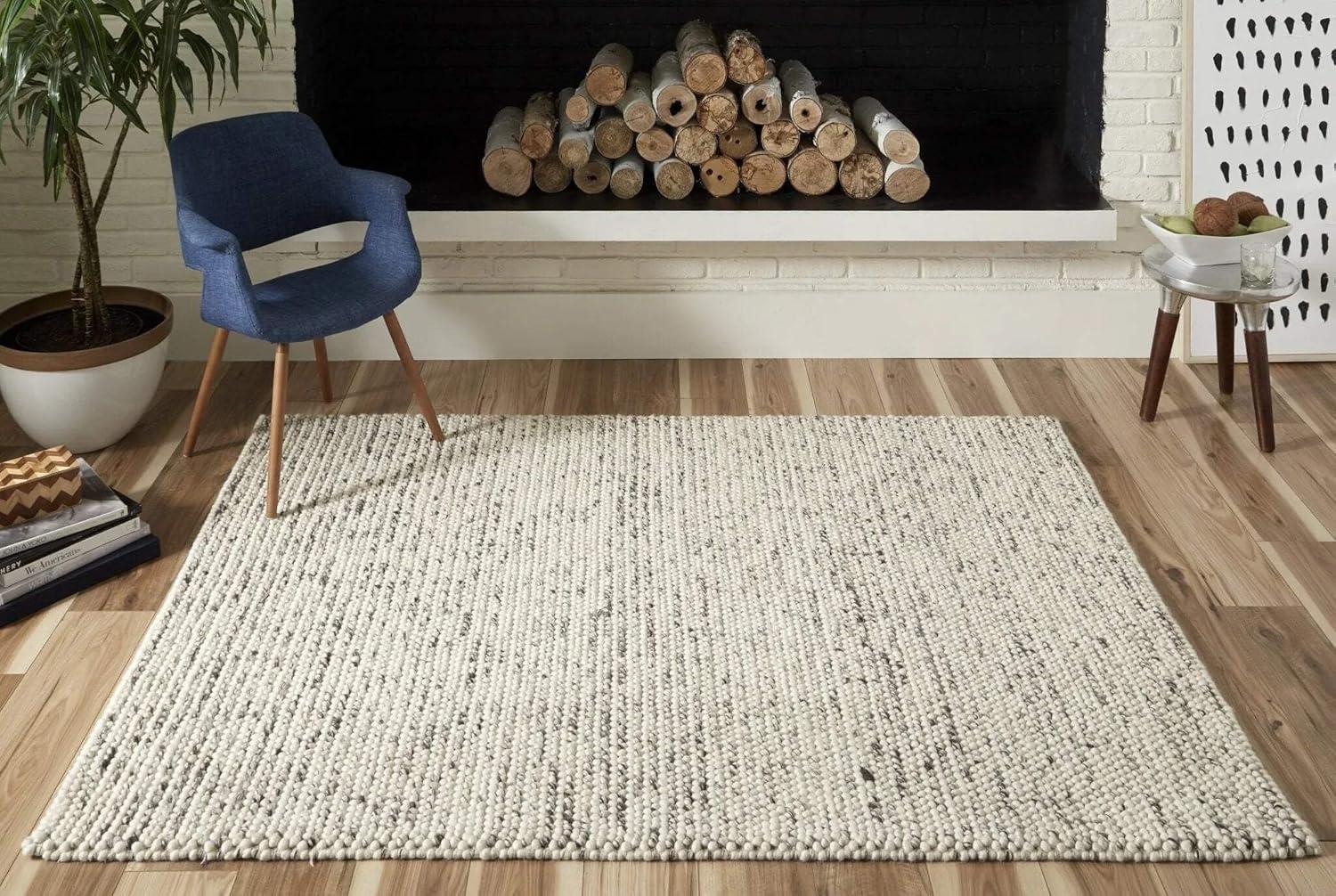 Andes Elettra Accent Rug Ivory - Momeni