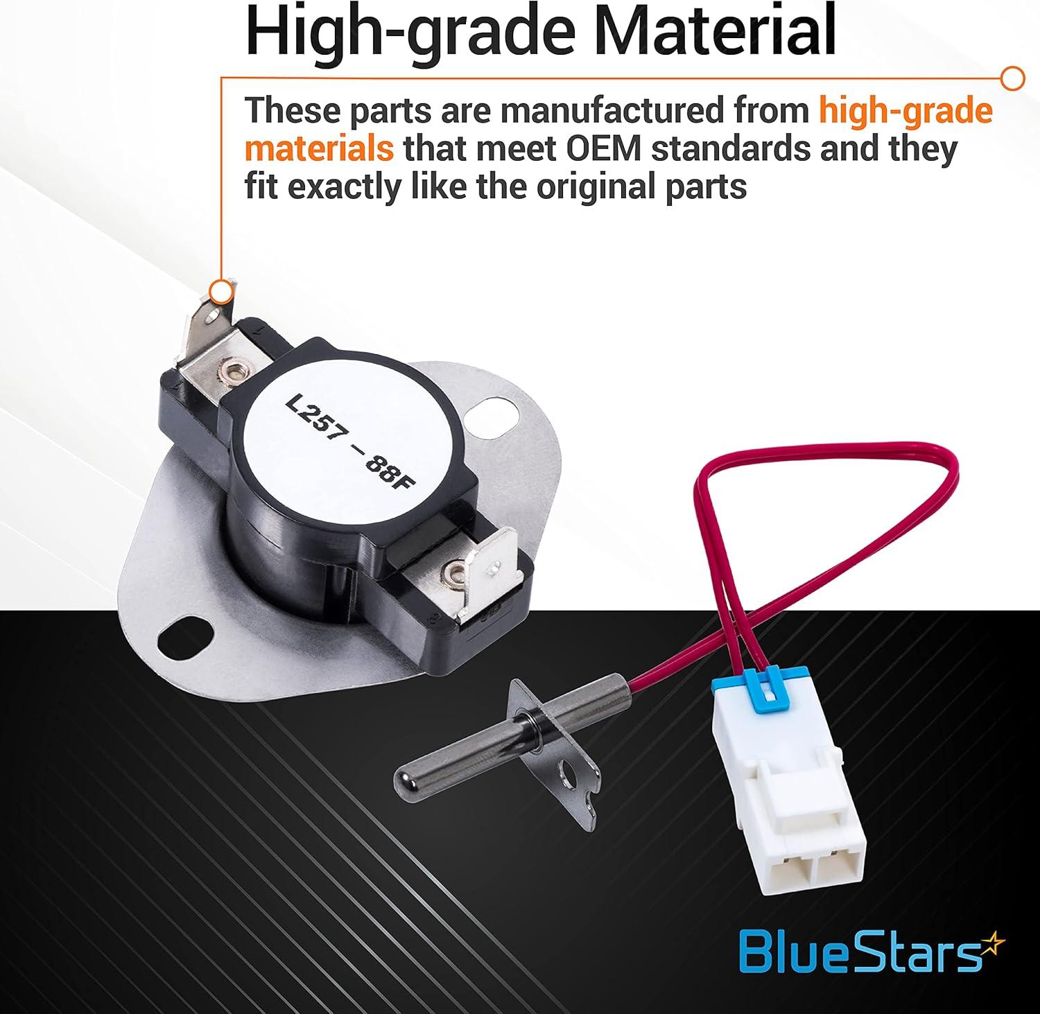 ERP Replacement Dryer Thermostat for LG Part Number 1268367, 6931EL3004B, 6931EL3004B