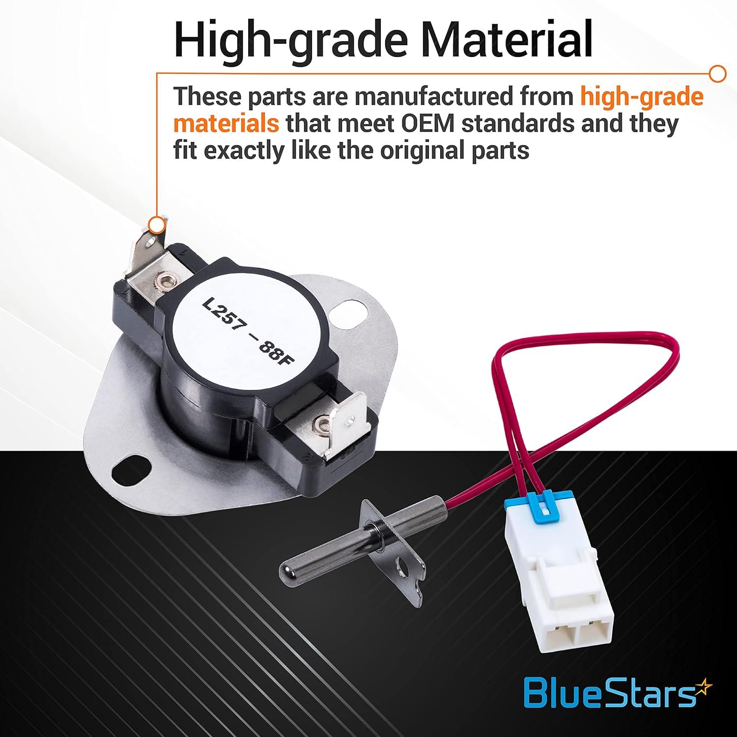 ERP Replacement Dryer Thermostat for LG Part Number 1268367, 6931EL3004B, 6931EL3004B