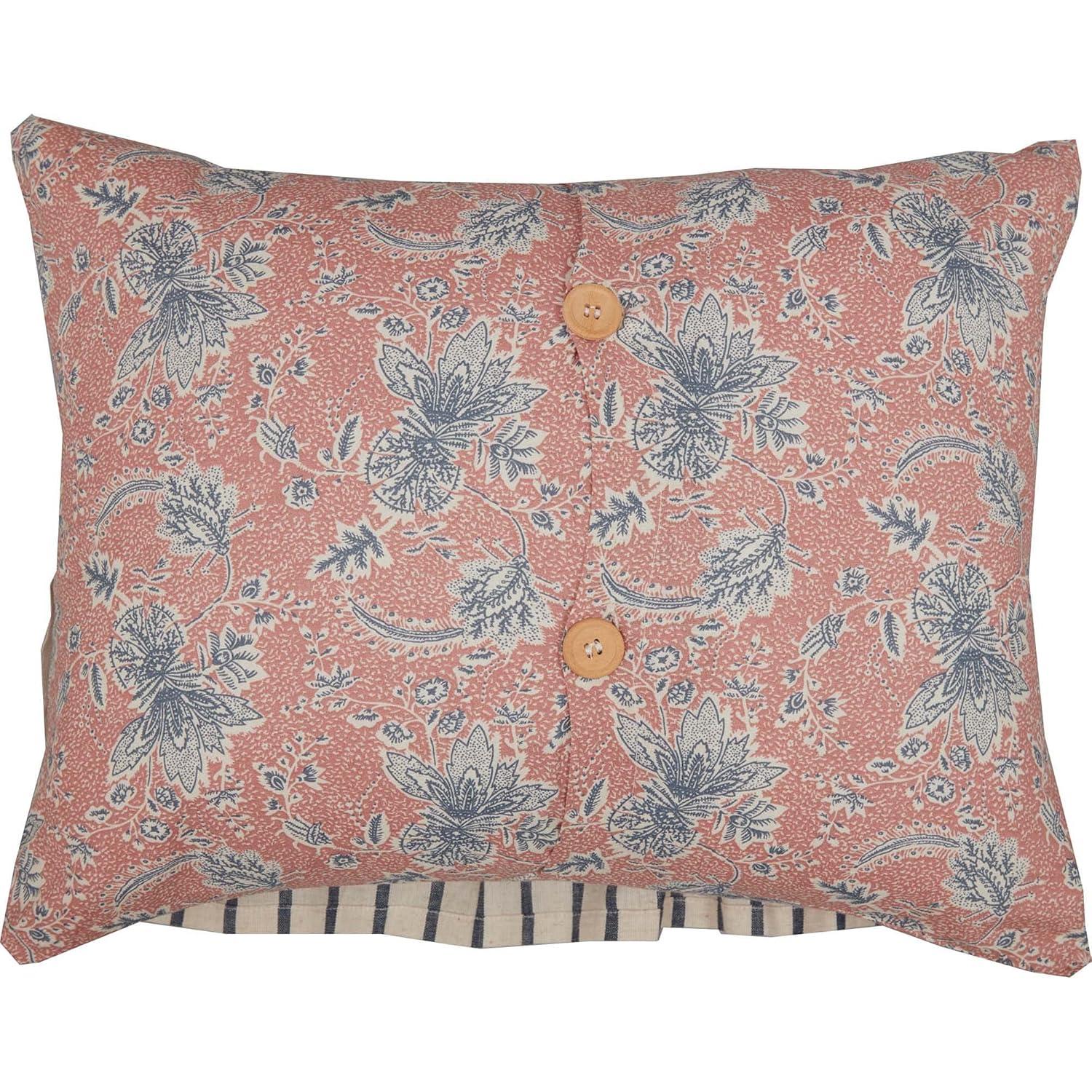 VHC Brands Cotton Reversible Throw Pillow