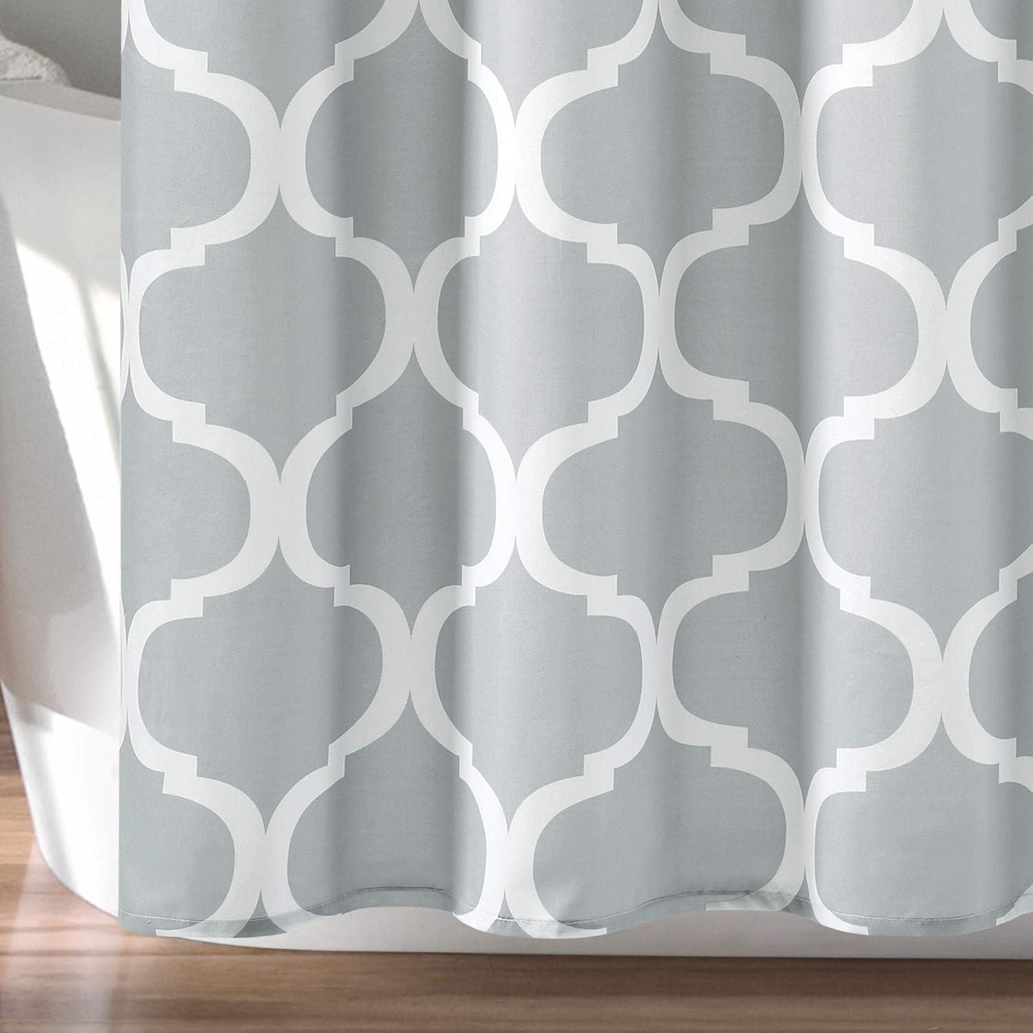 Geo Geometric Shower Curtain