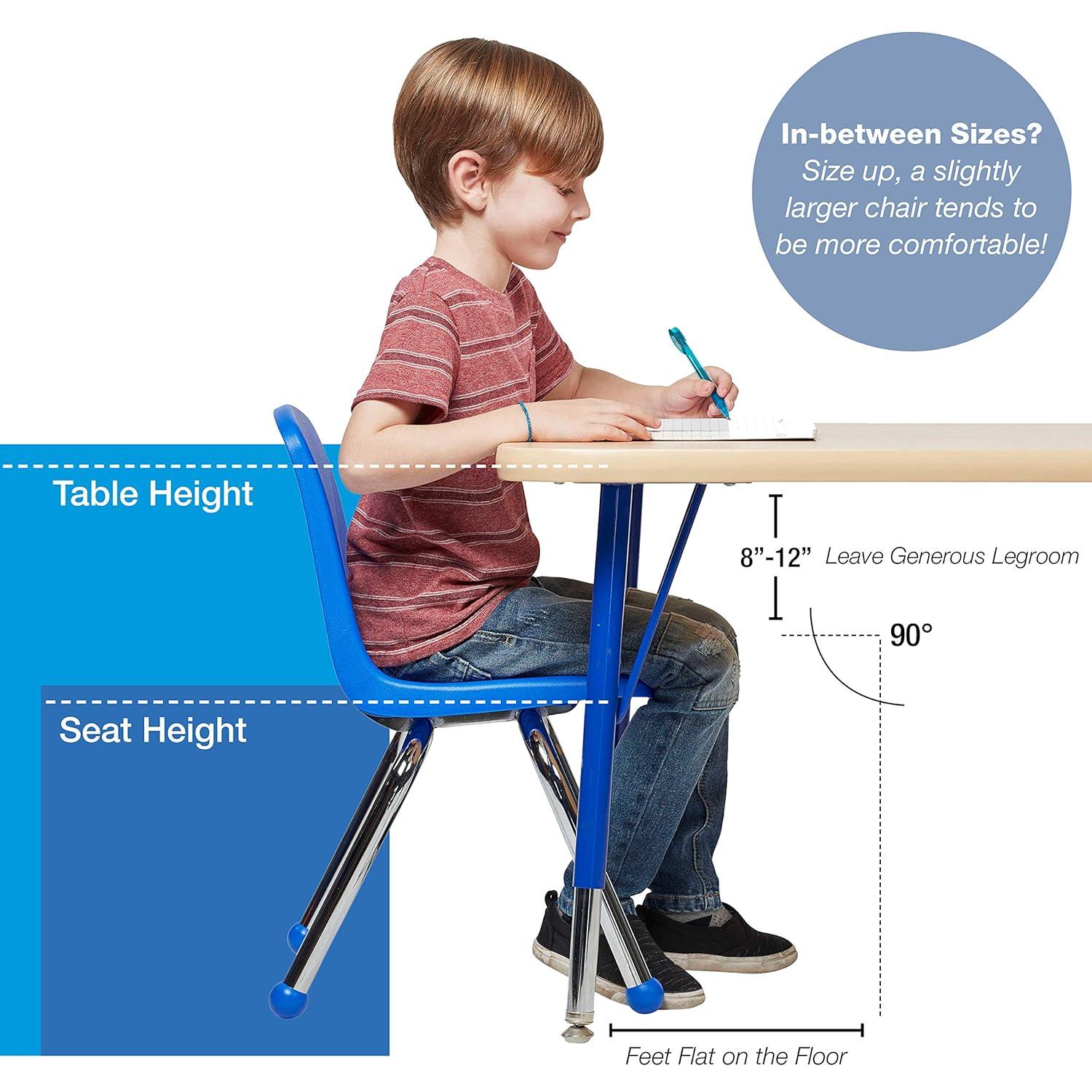 Factory Direct Partners Stacking Classroom Chair ( Set of 6 ) (Set of 6)