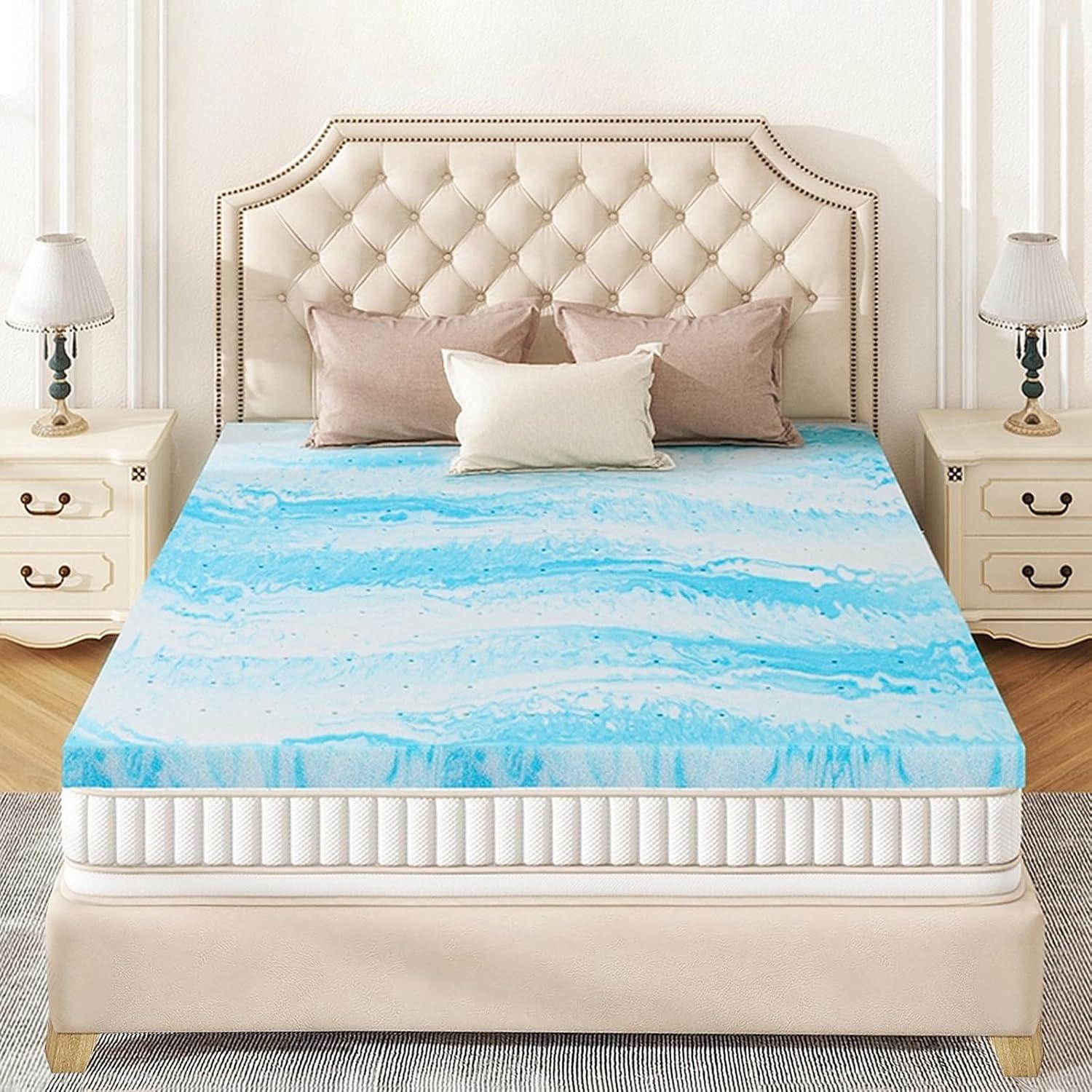 Twin 3'' Gel-Infused Memory Foam Mattress Topper