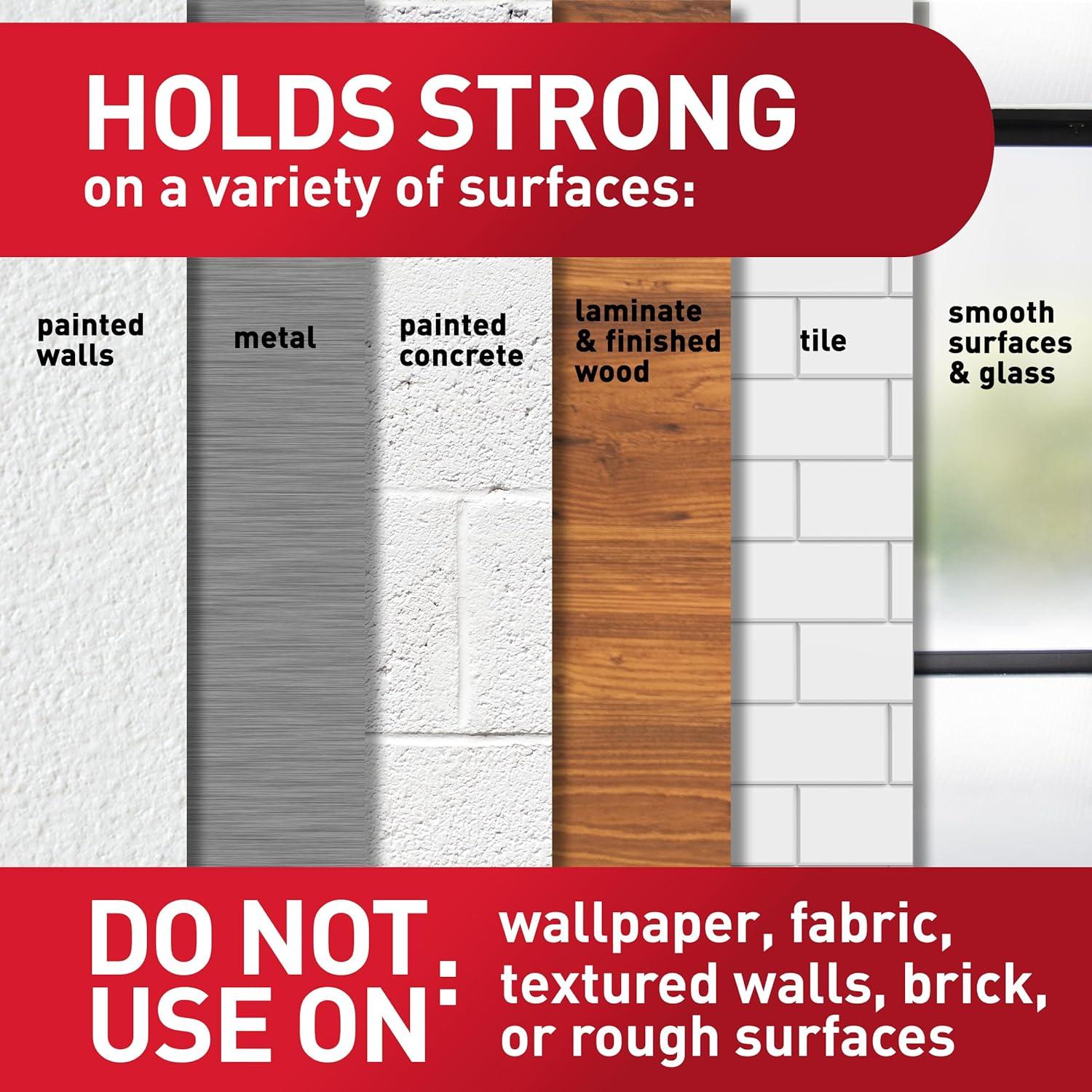 Command Clear Mini Light Clips, 45 Clips, 54 Strips - Easy to Open Packaging, Decorate Damage-Free