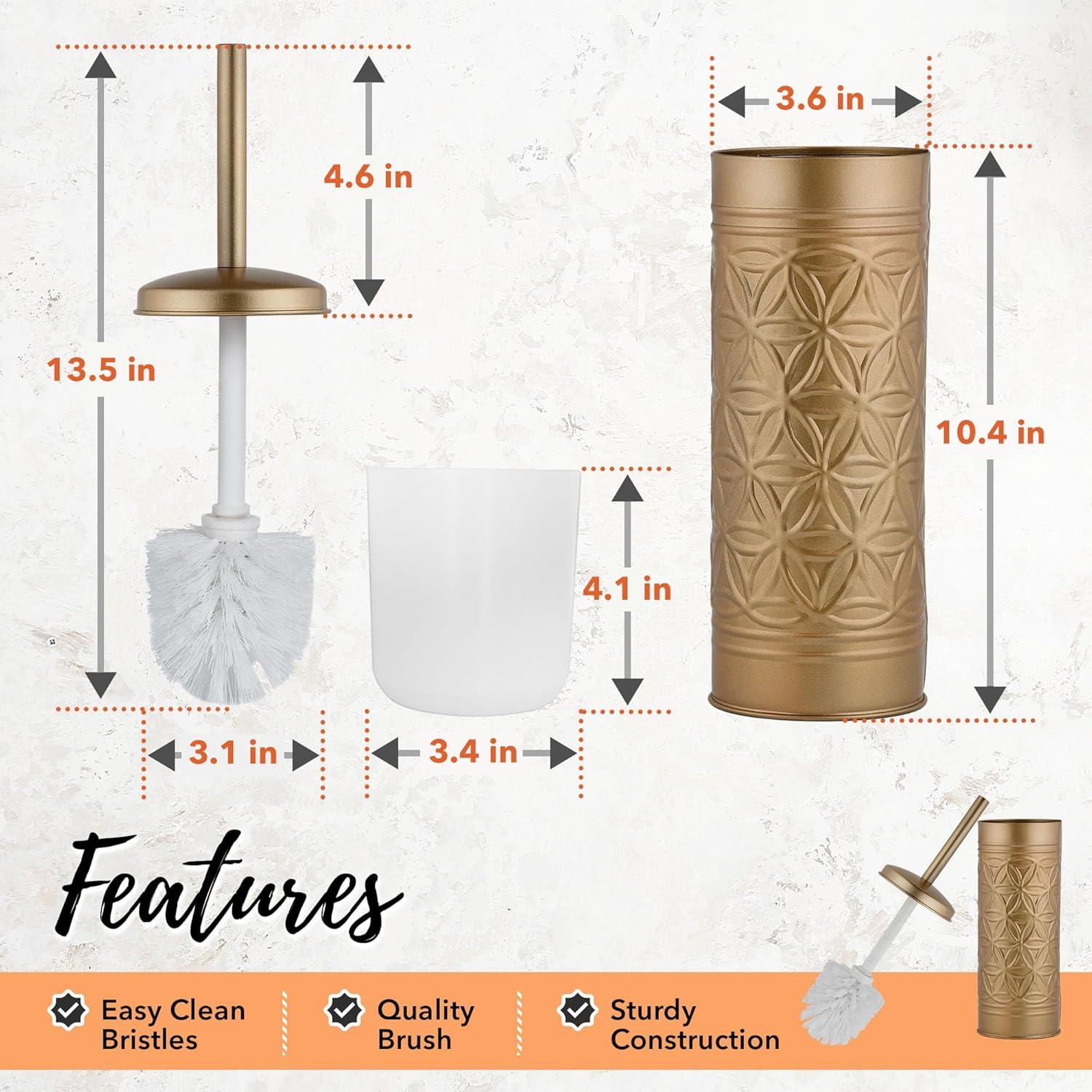 Autumn Alley Autumn Alley Alley Metal Toilet Brush And Holder